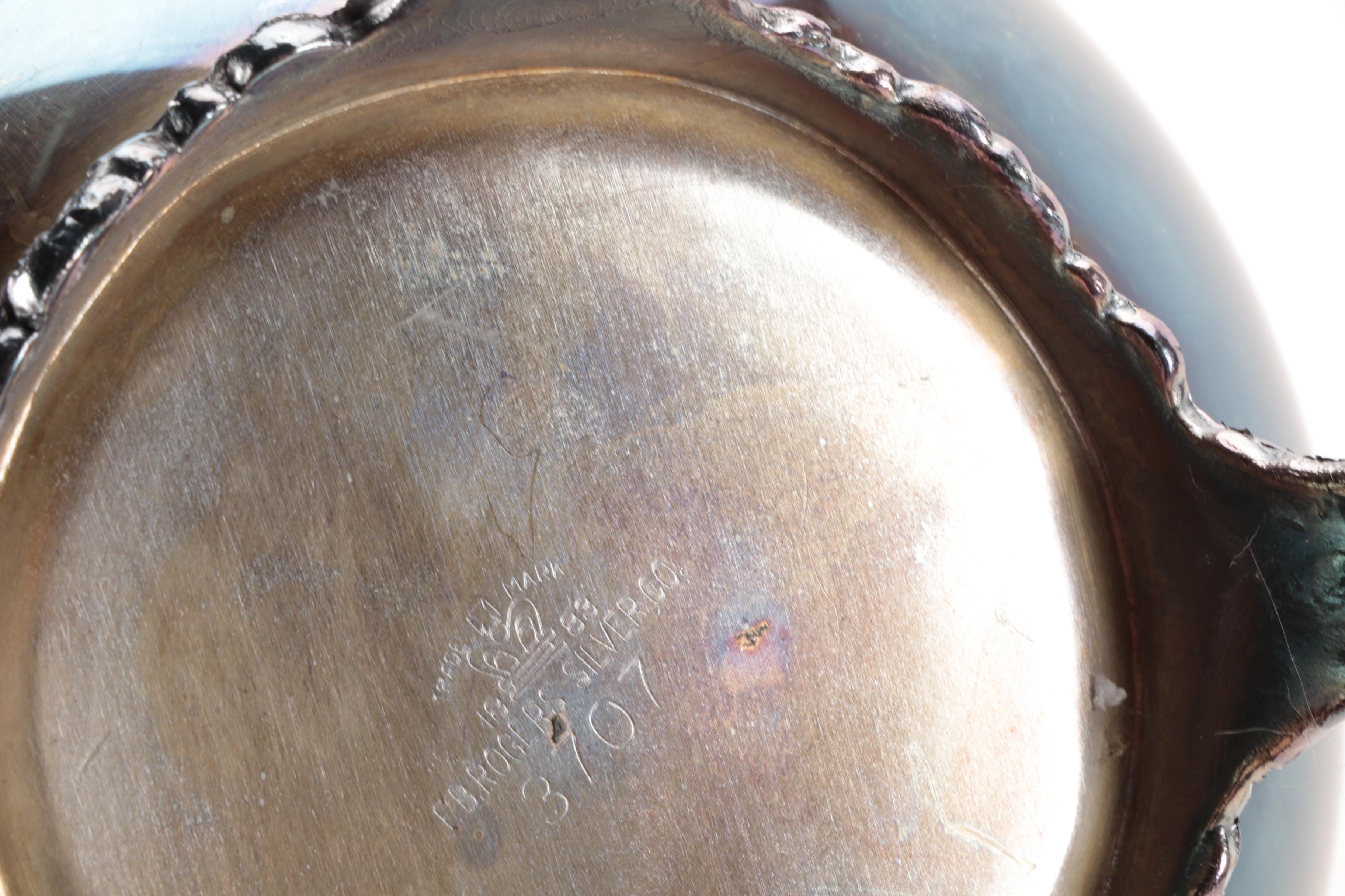 Silver Plate Tableware Featuring F.B. Rogers Silver Co.