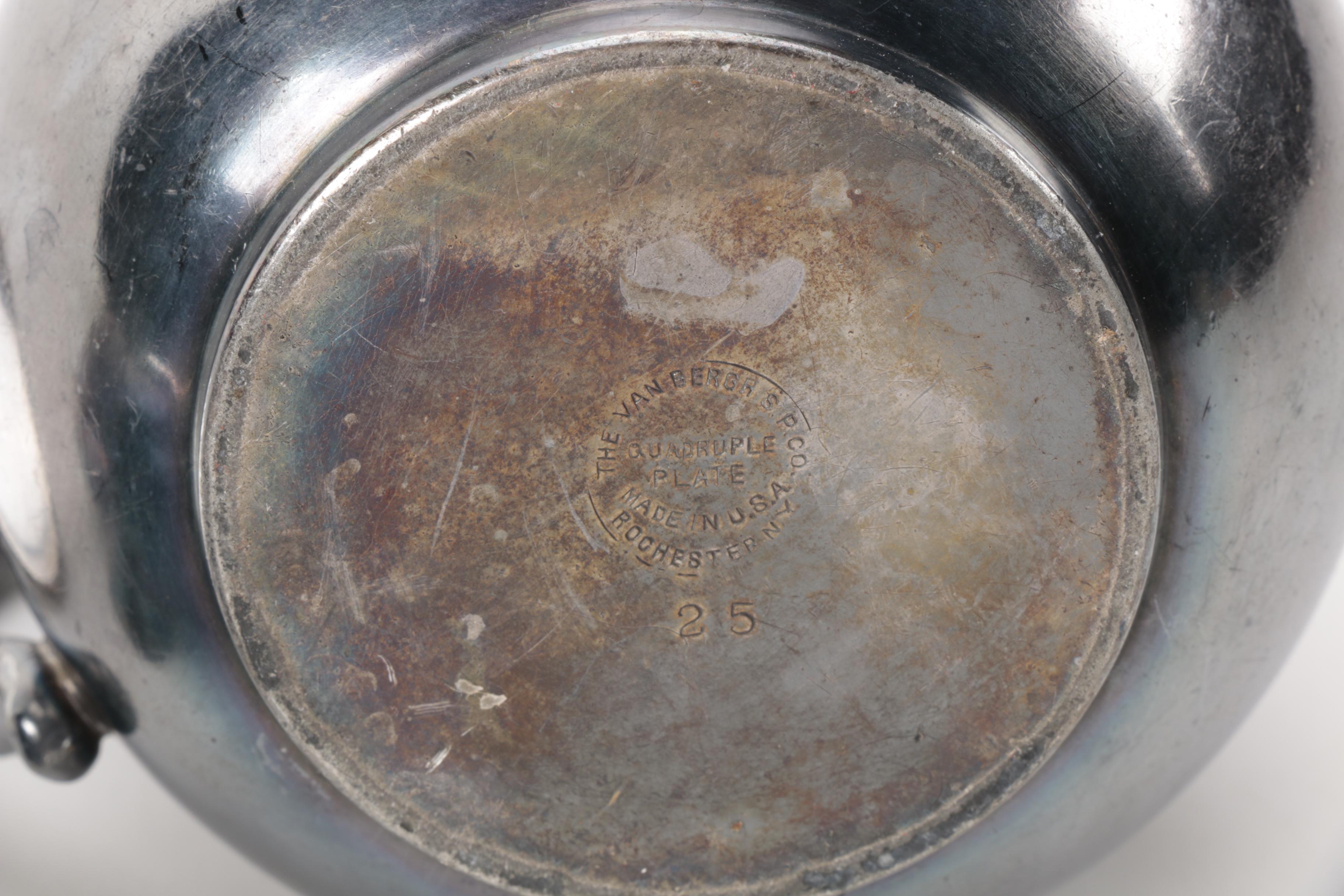 Silver Plate Tableware Featuring F.B. Rogers Silver Co.