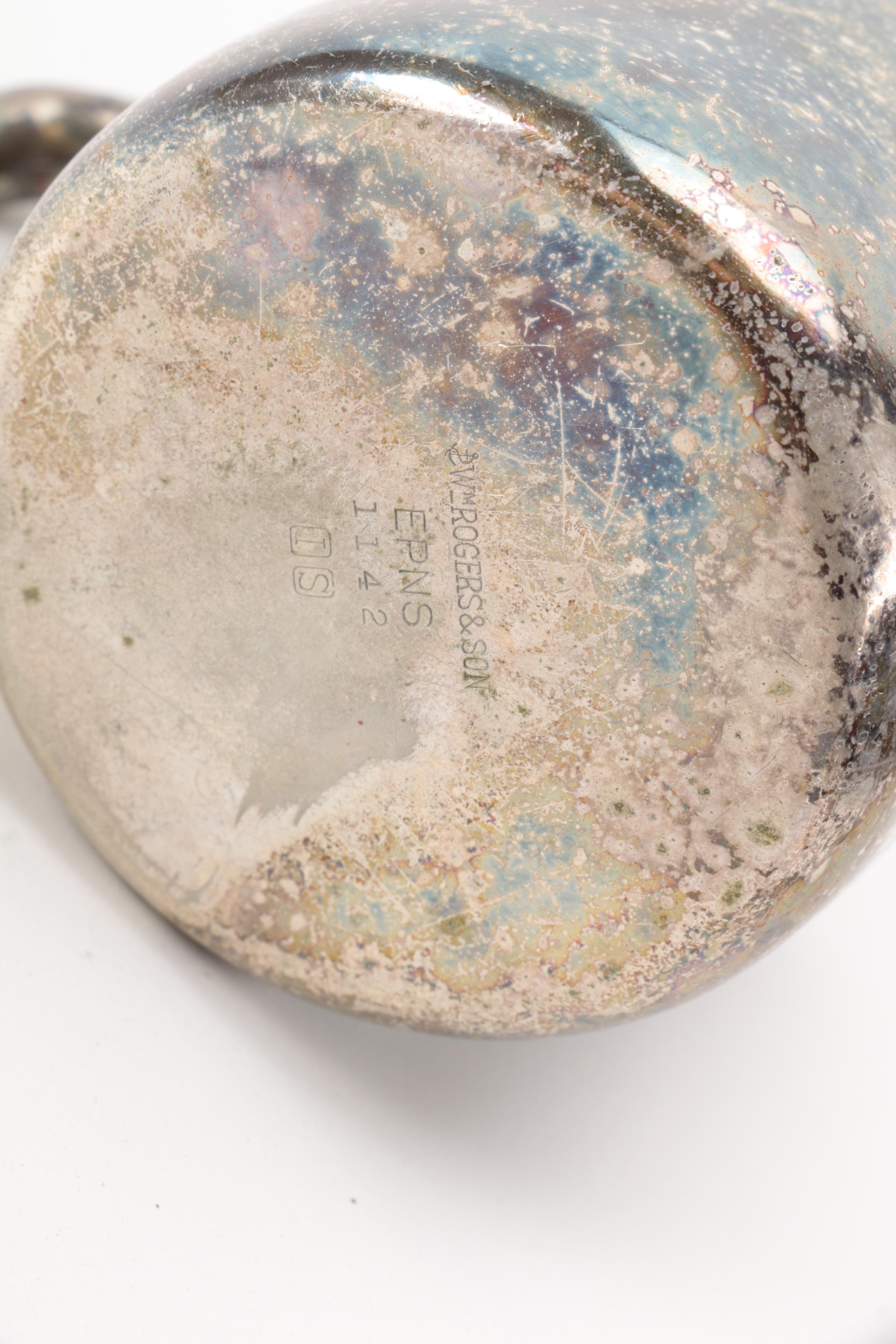 Silver Plate Tableware Featuring F.B. Rogers Silver Co.