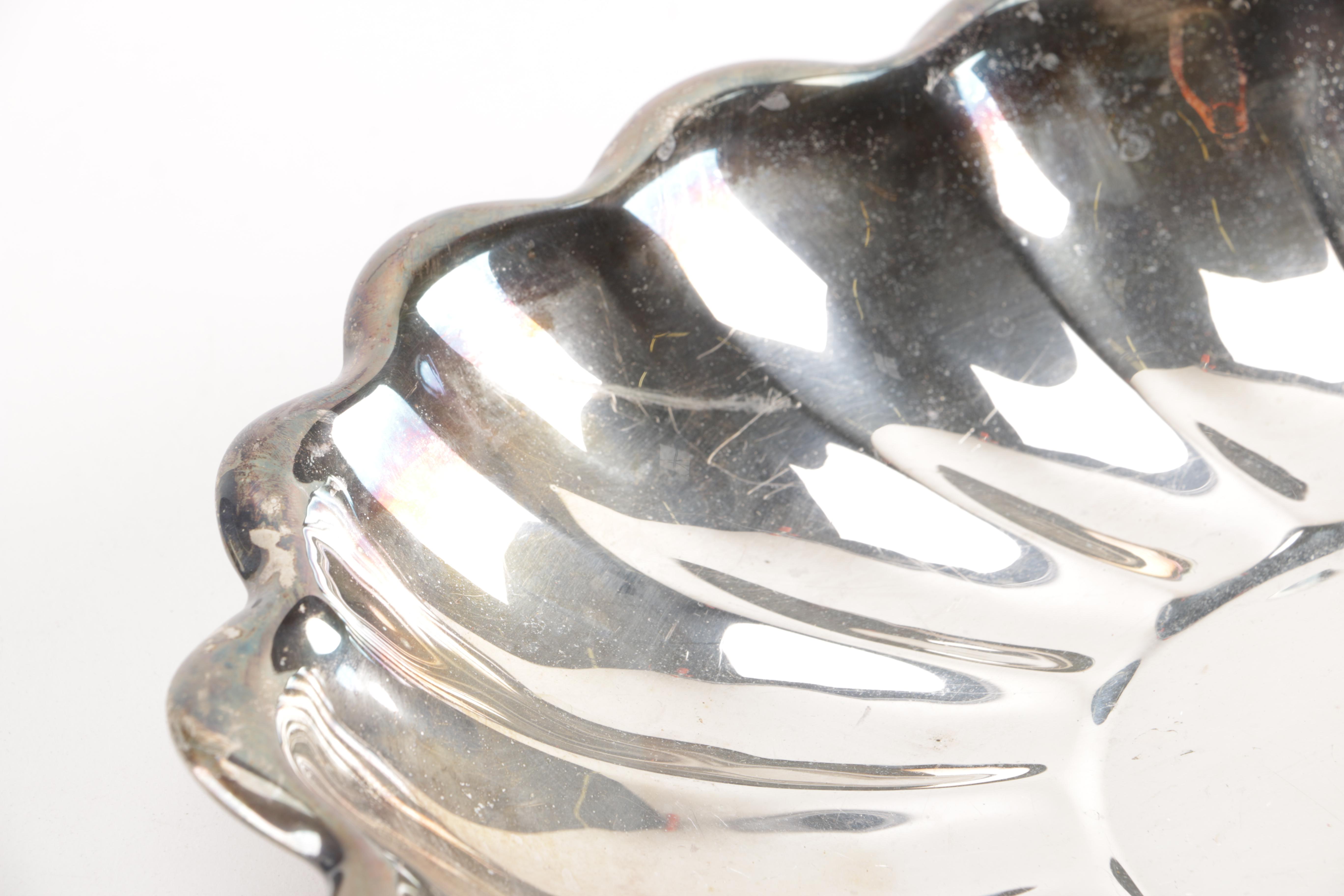 Silver Plate Serving Trays Featuring International Silver Co.