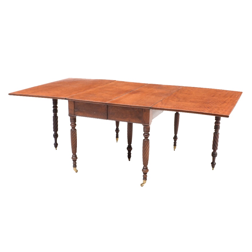 Early Federal Cherry Dining Table