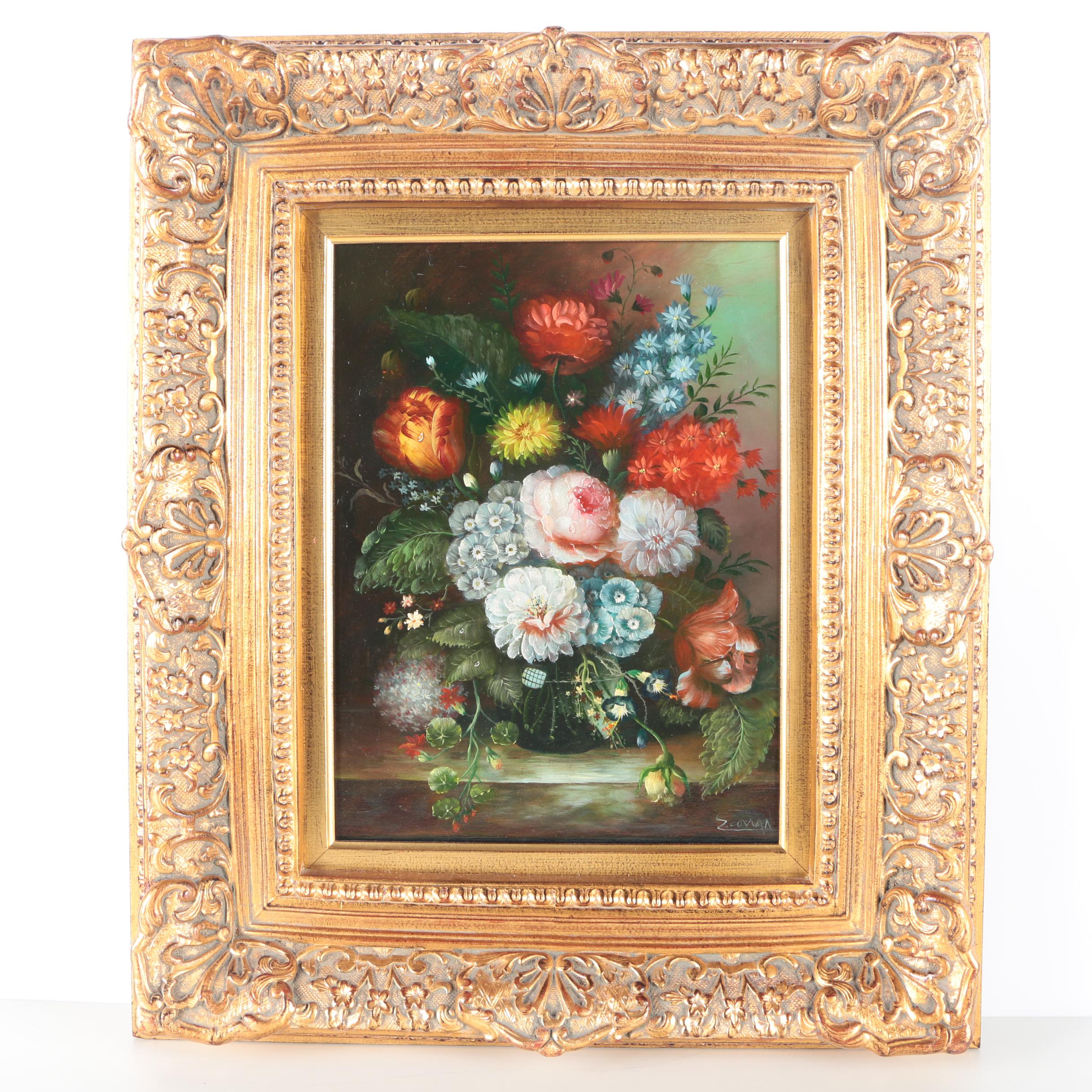 E. Cowan Giclee of Floral Still Life