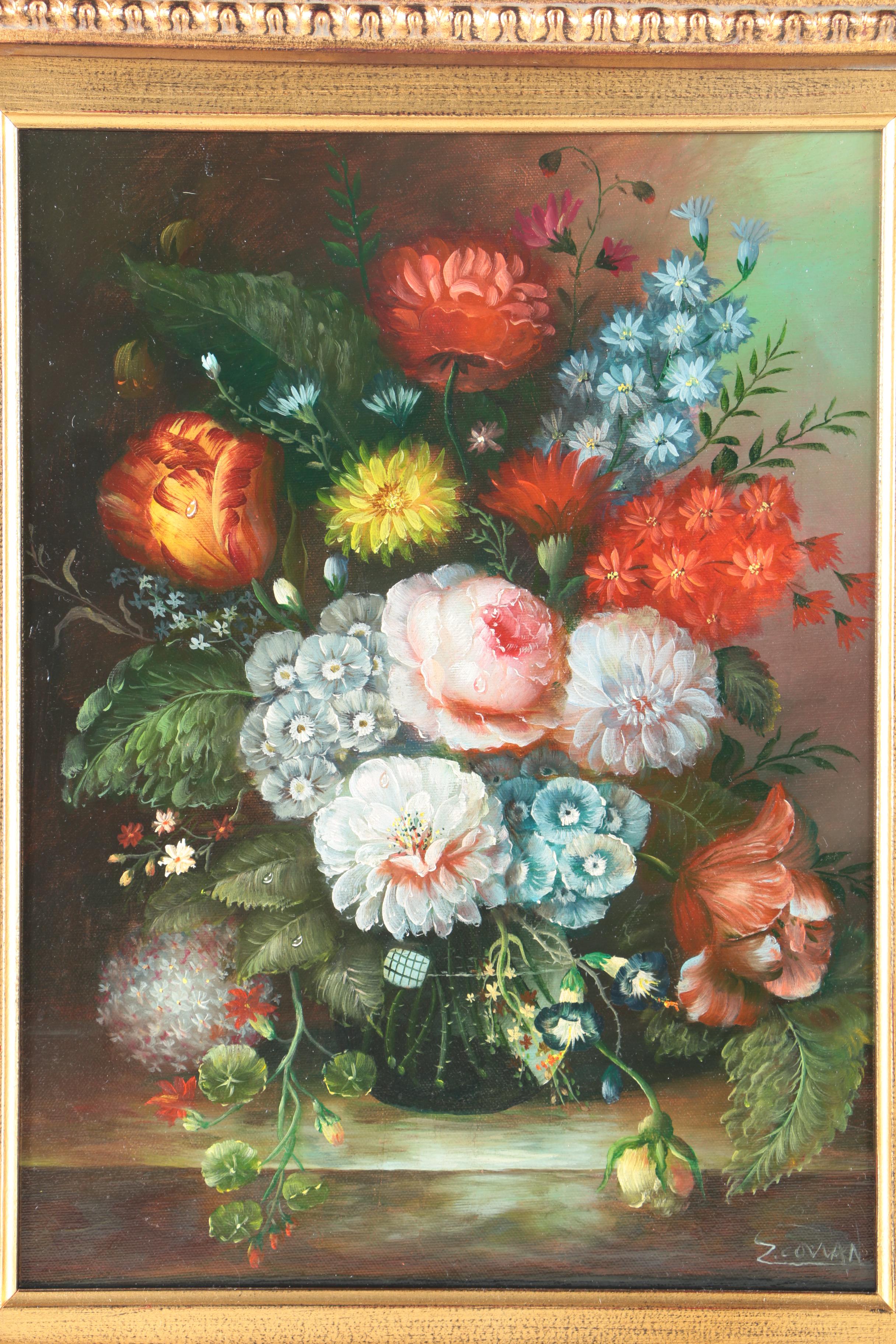 E. Cowan Giclee of Floral Still Life