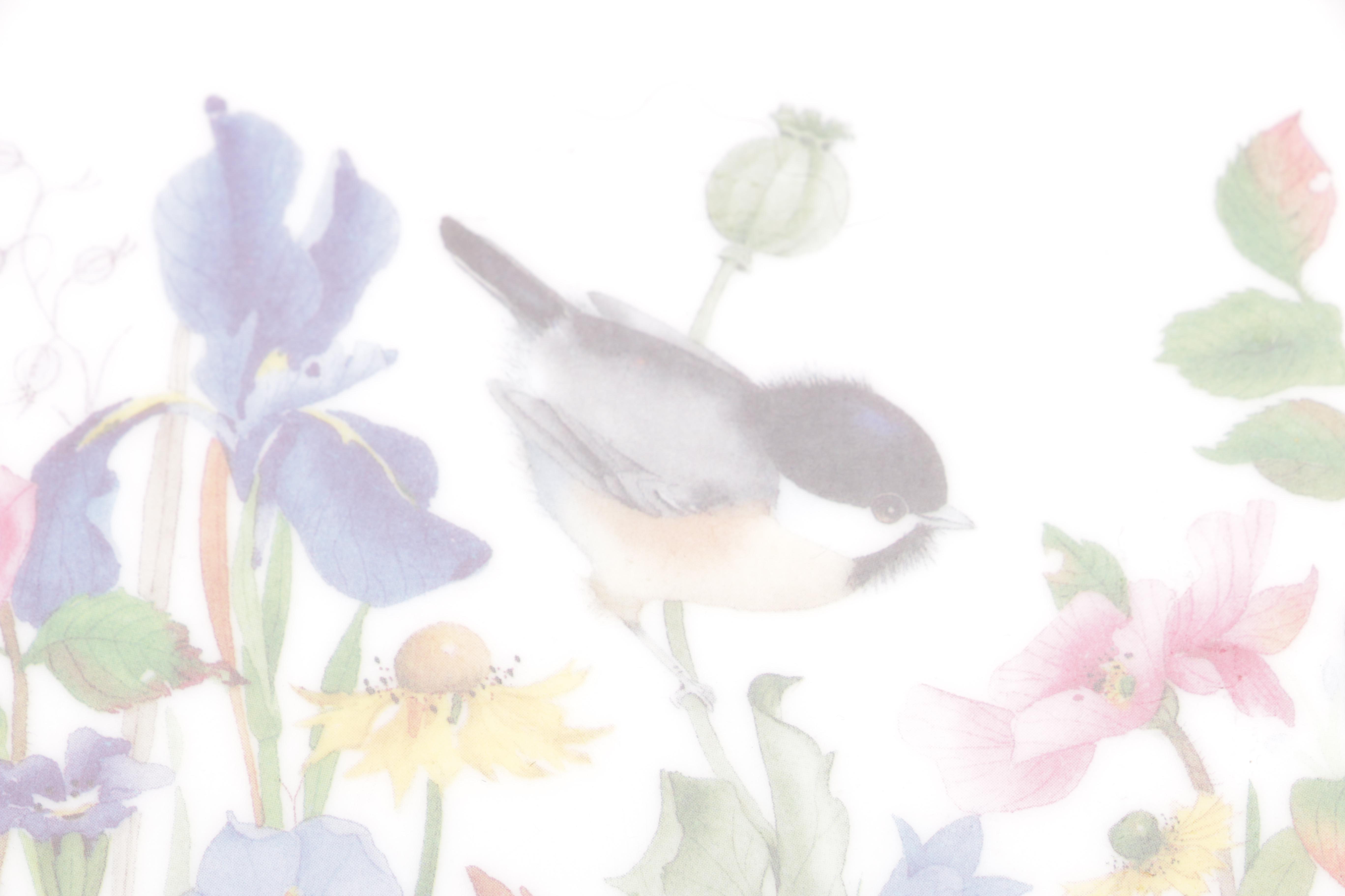 Assorted Decorative Trays Featuring Japanese and French Pieces