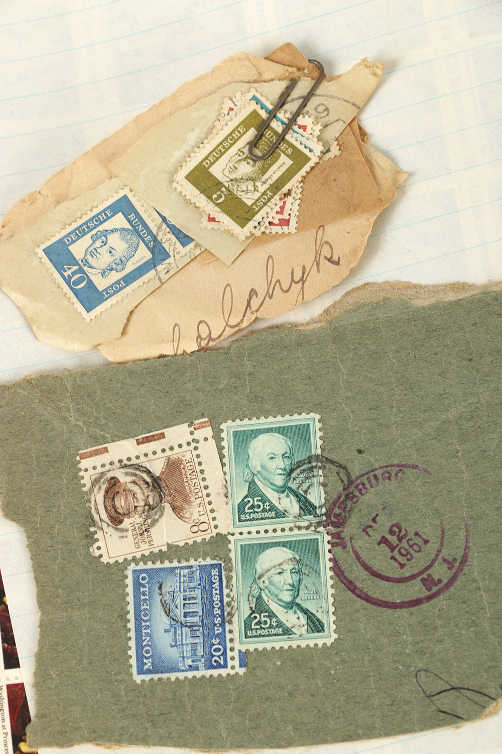 Collection of Vintage Postage Stamp Albums