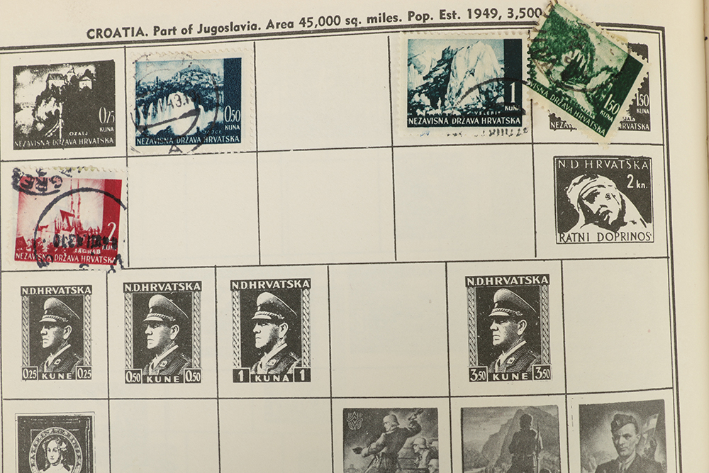 Collection of Vintage Postage Stamp Albums