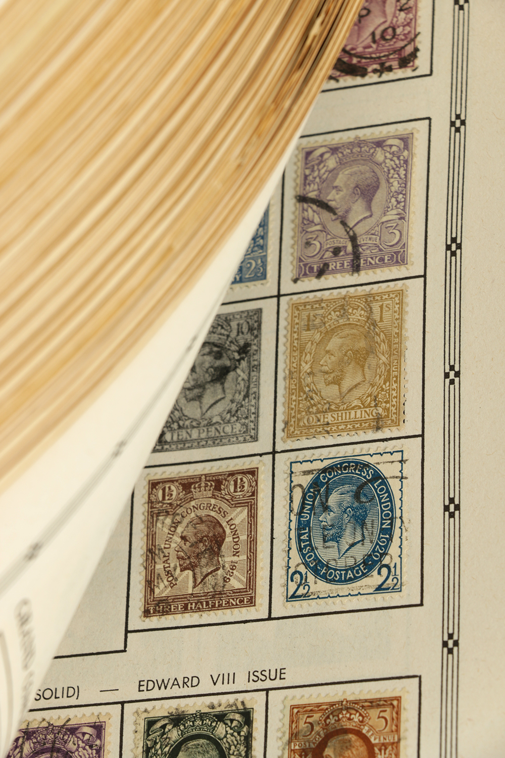 Collection of Vintage Postage Stamp Albums