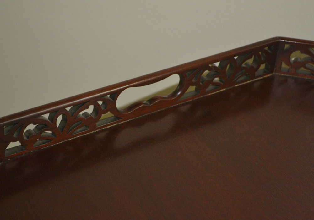 Chippendale Style Tray Table by Williamsburg Tradition House