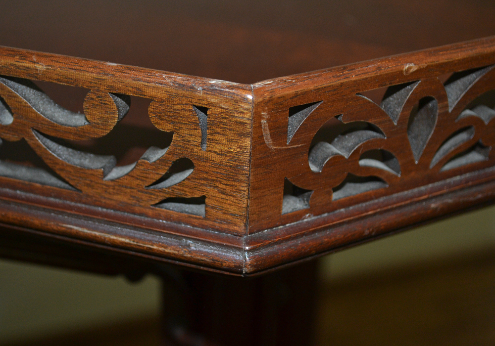 Chippendale Style Tray Table by Williamsburg Tradition House