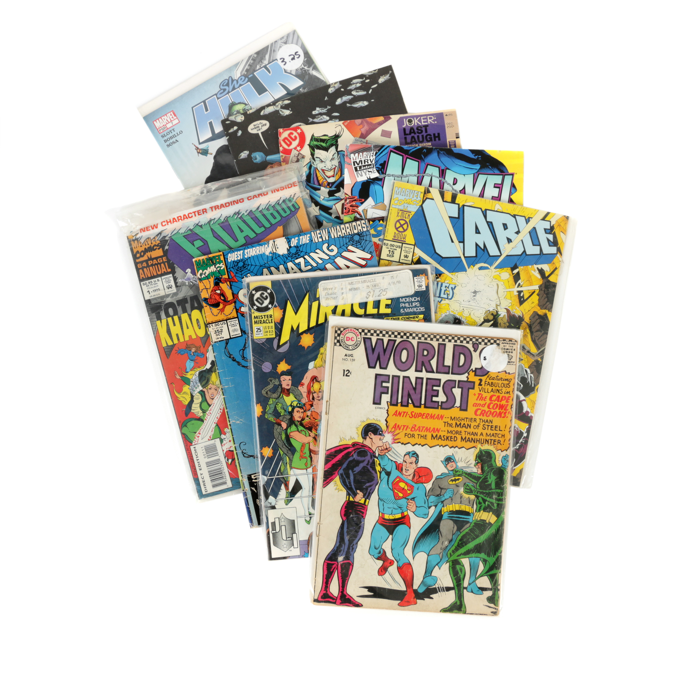 Assortment of Modern Age DC and Marvel Comics