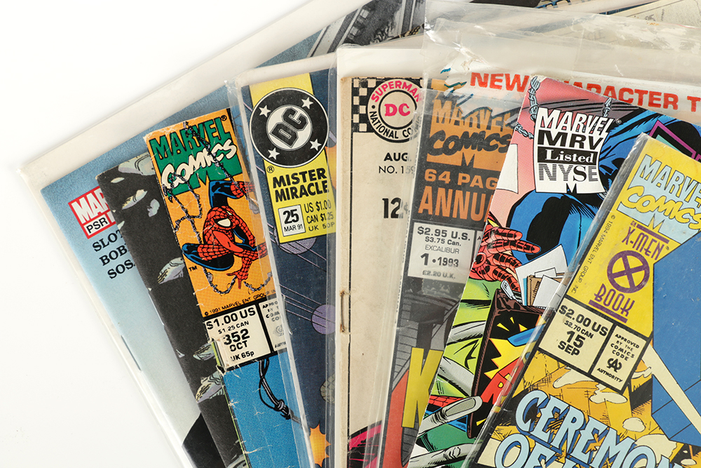 Assortment of Modern Age DC and Marvel Comics