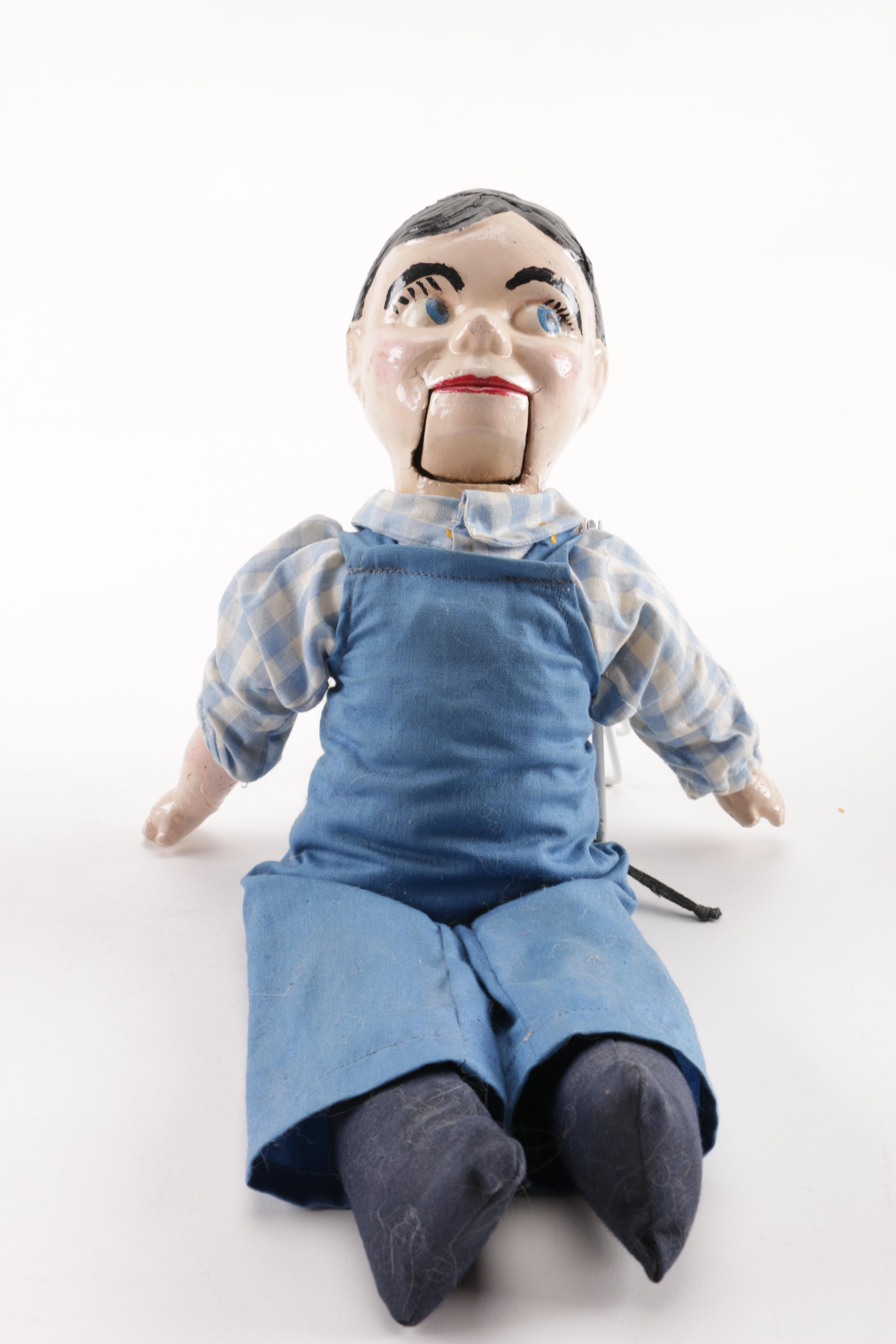 Carved Marionettes and Puppet