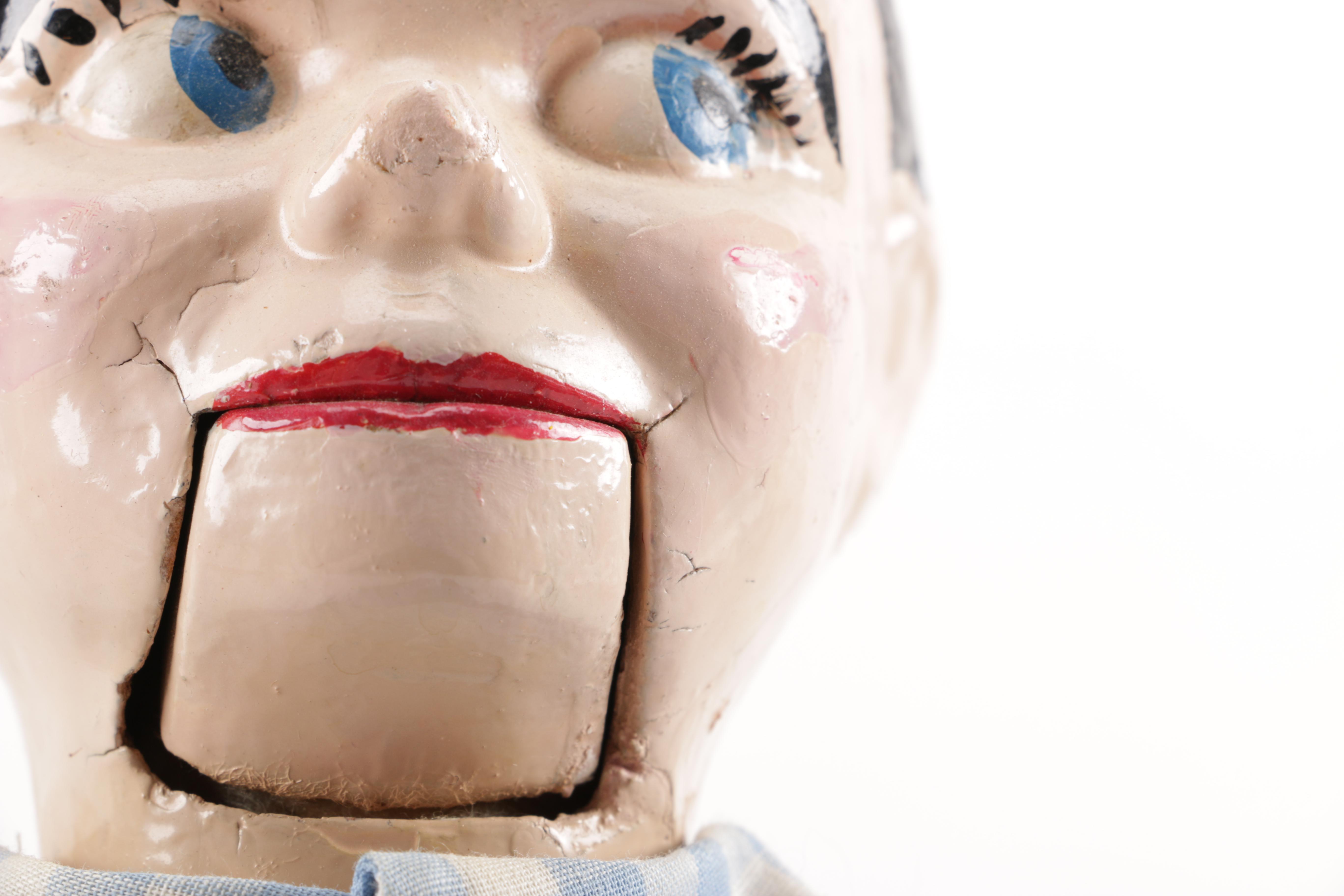 Carved Marionettes and Puppet