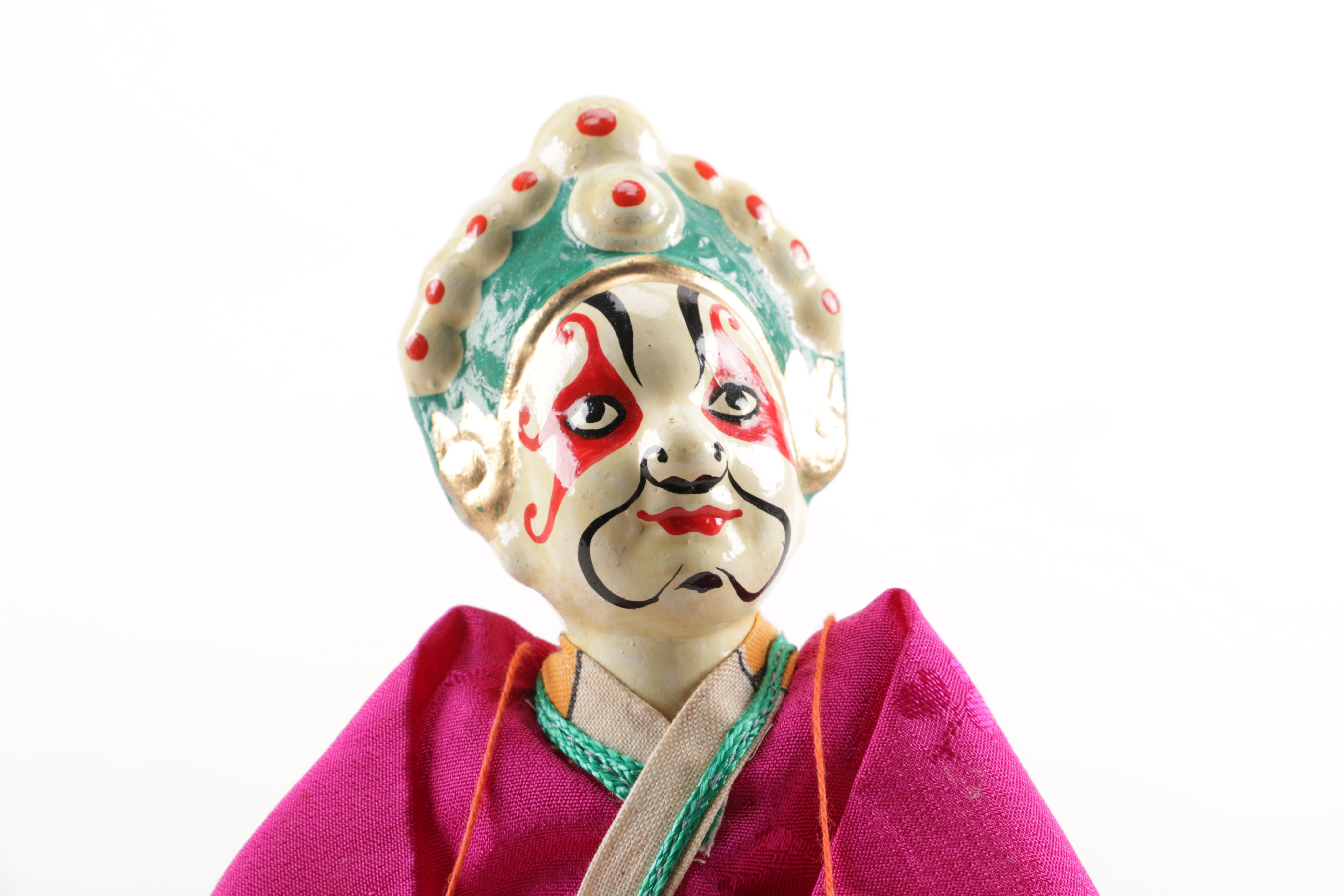 Carved Marionettes and Puppet