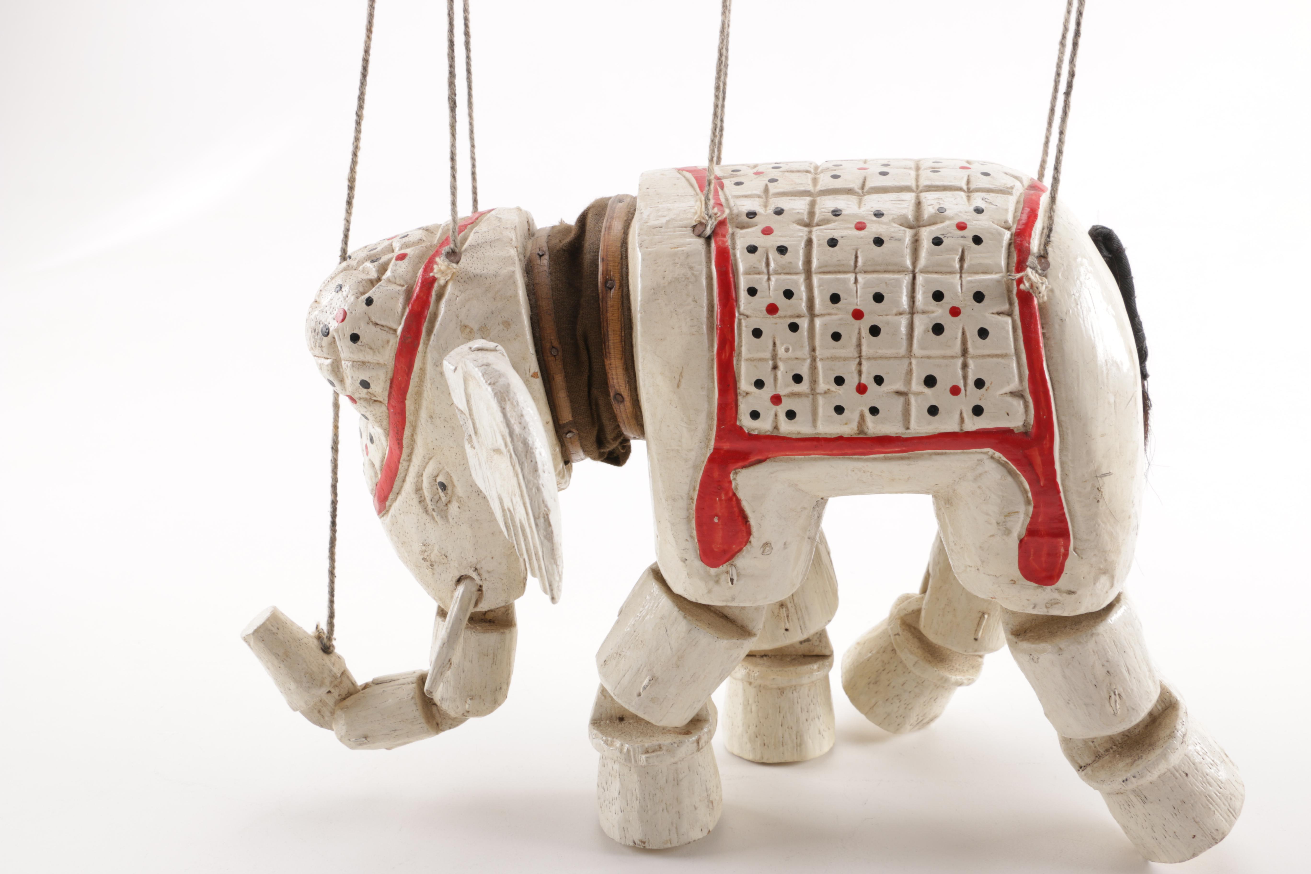 Carved Marionettes and Puppet