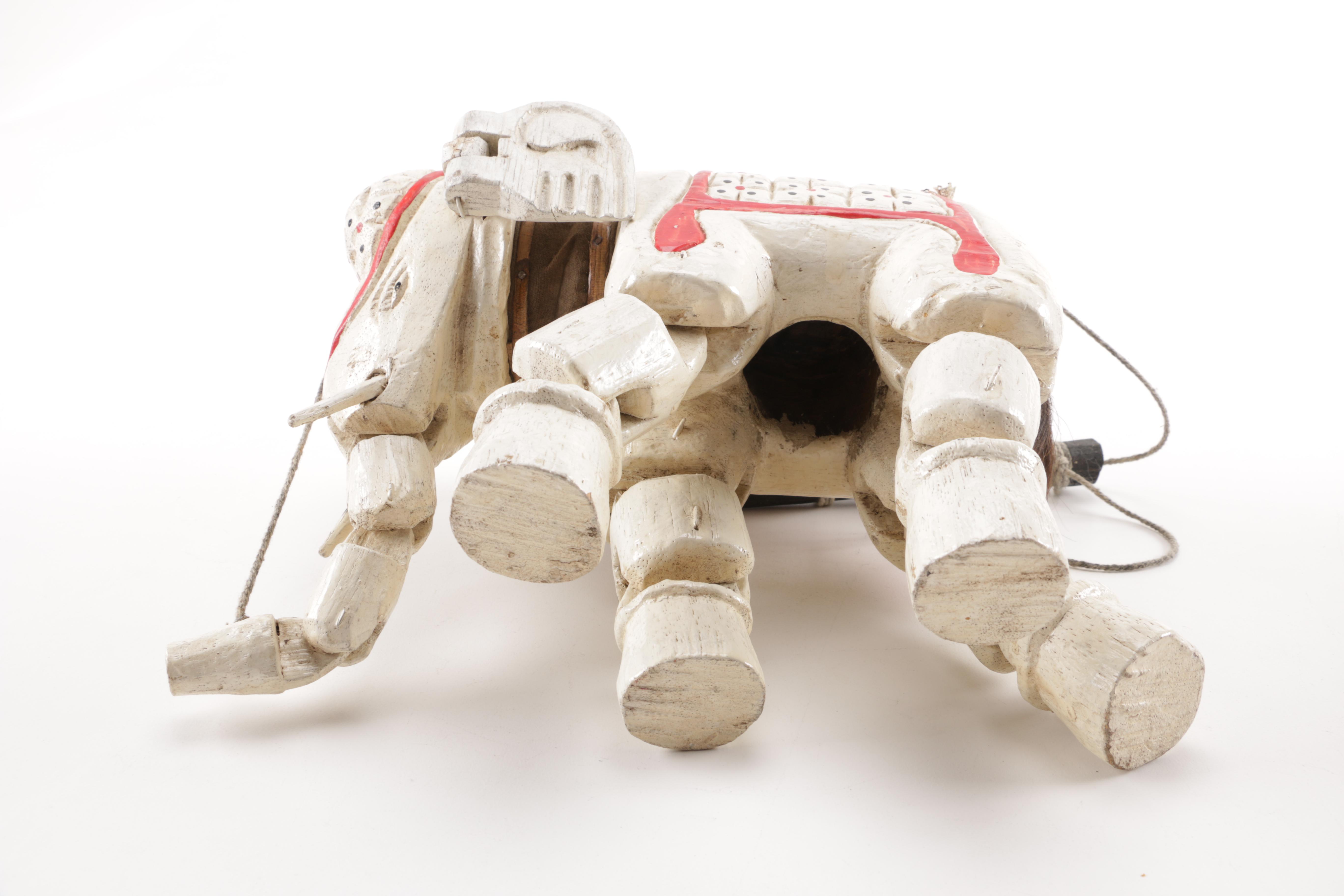 Carved Marionettes and Puppet