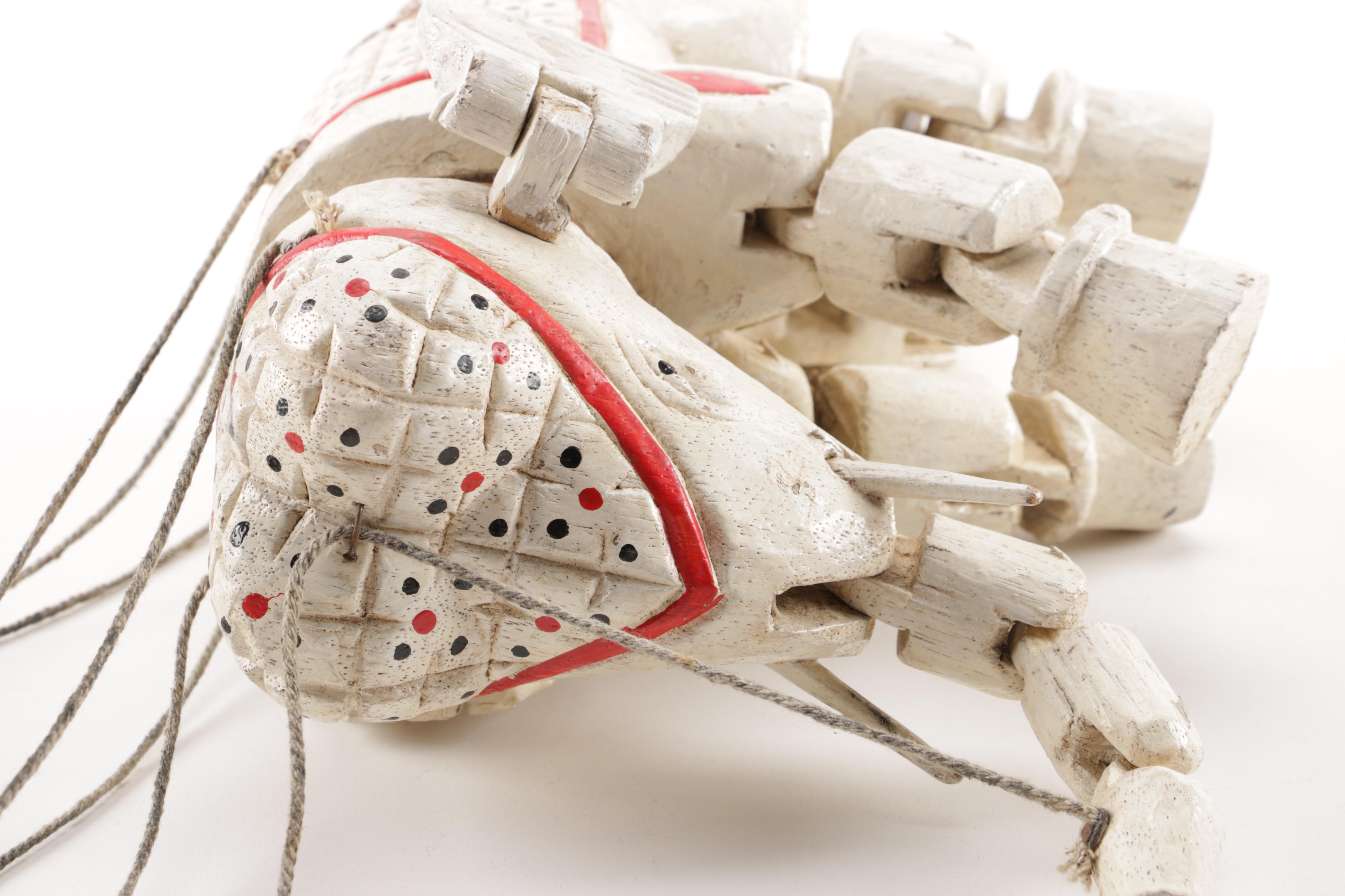 Carved Marionettes and Puppet