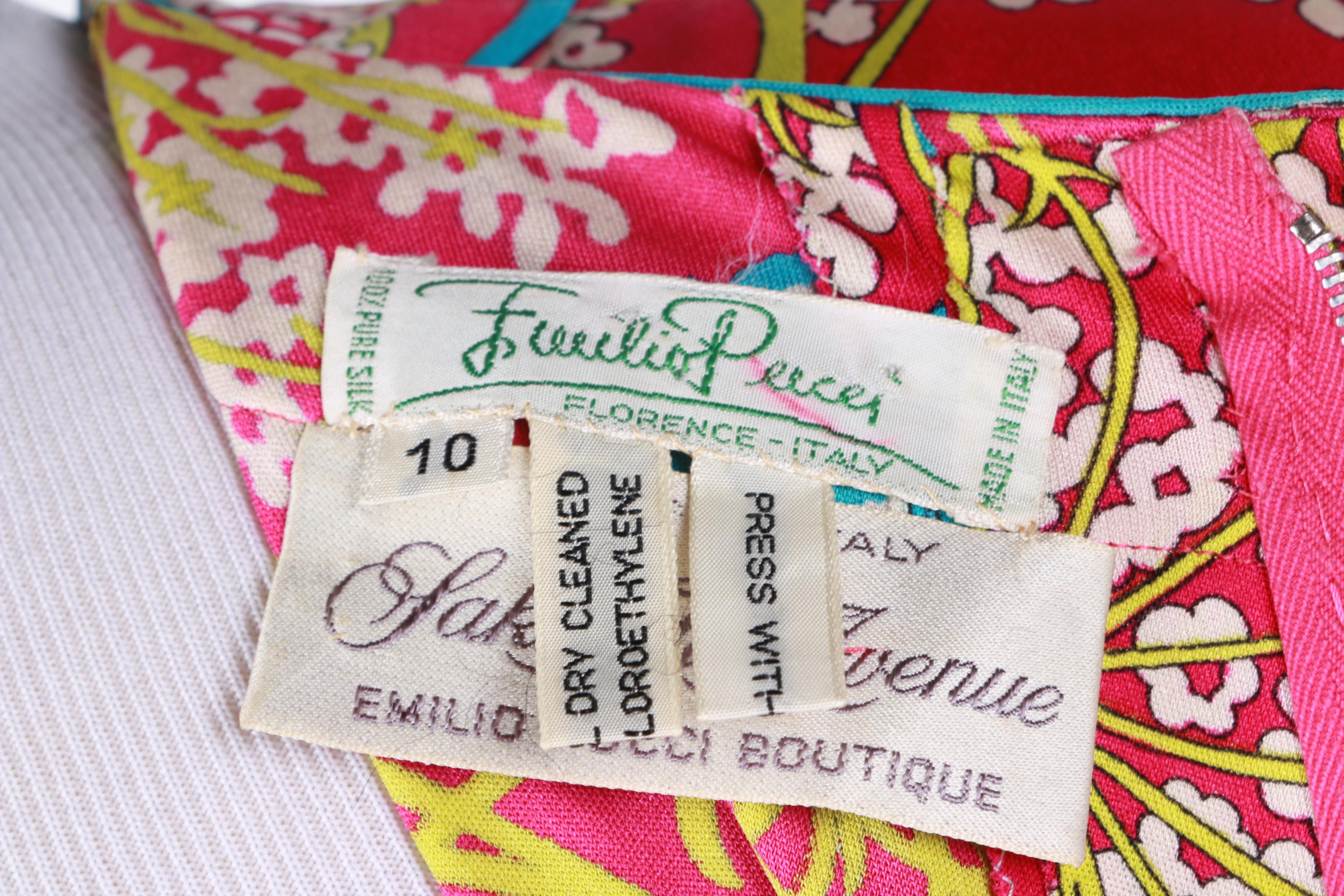 Vintage Emilio Pucci Dress