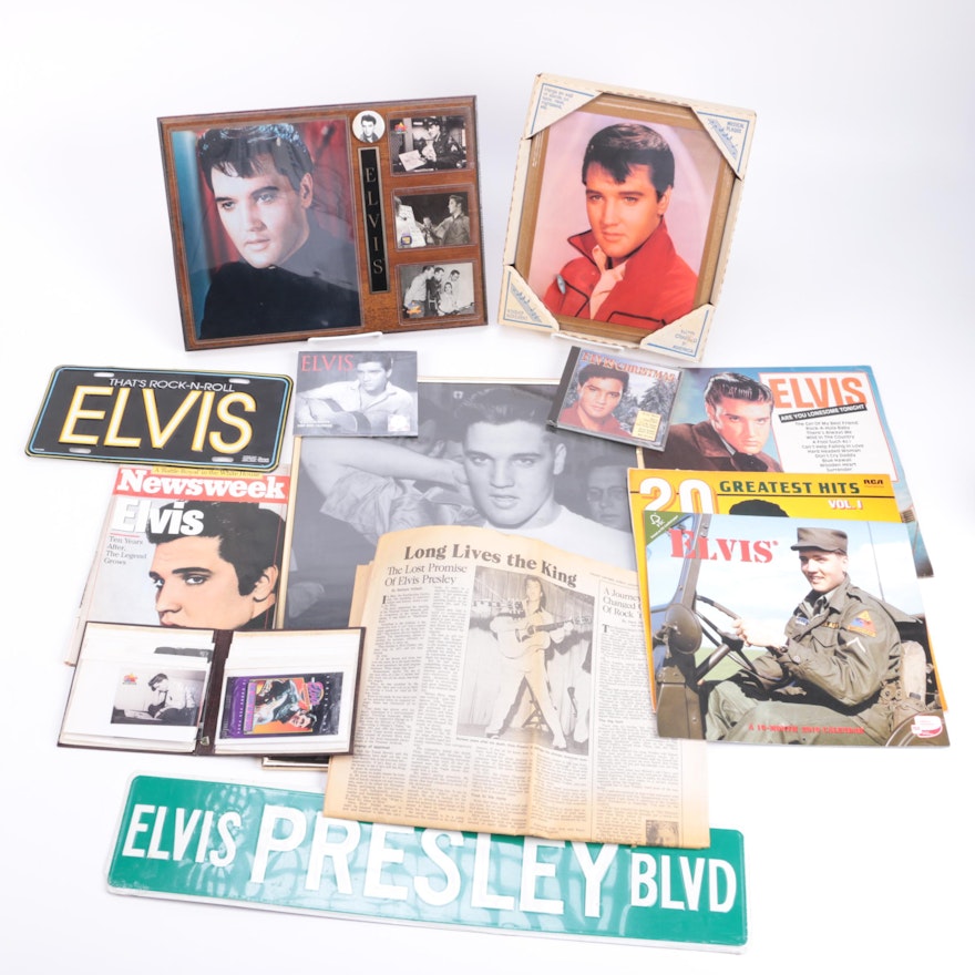 Elvis Presley Fan Collectibles