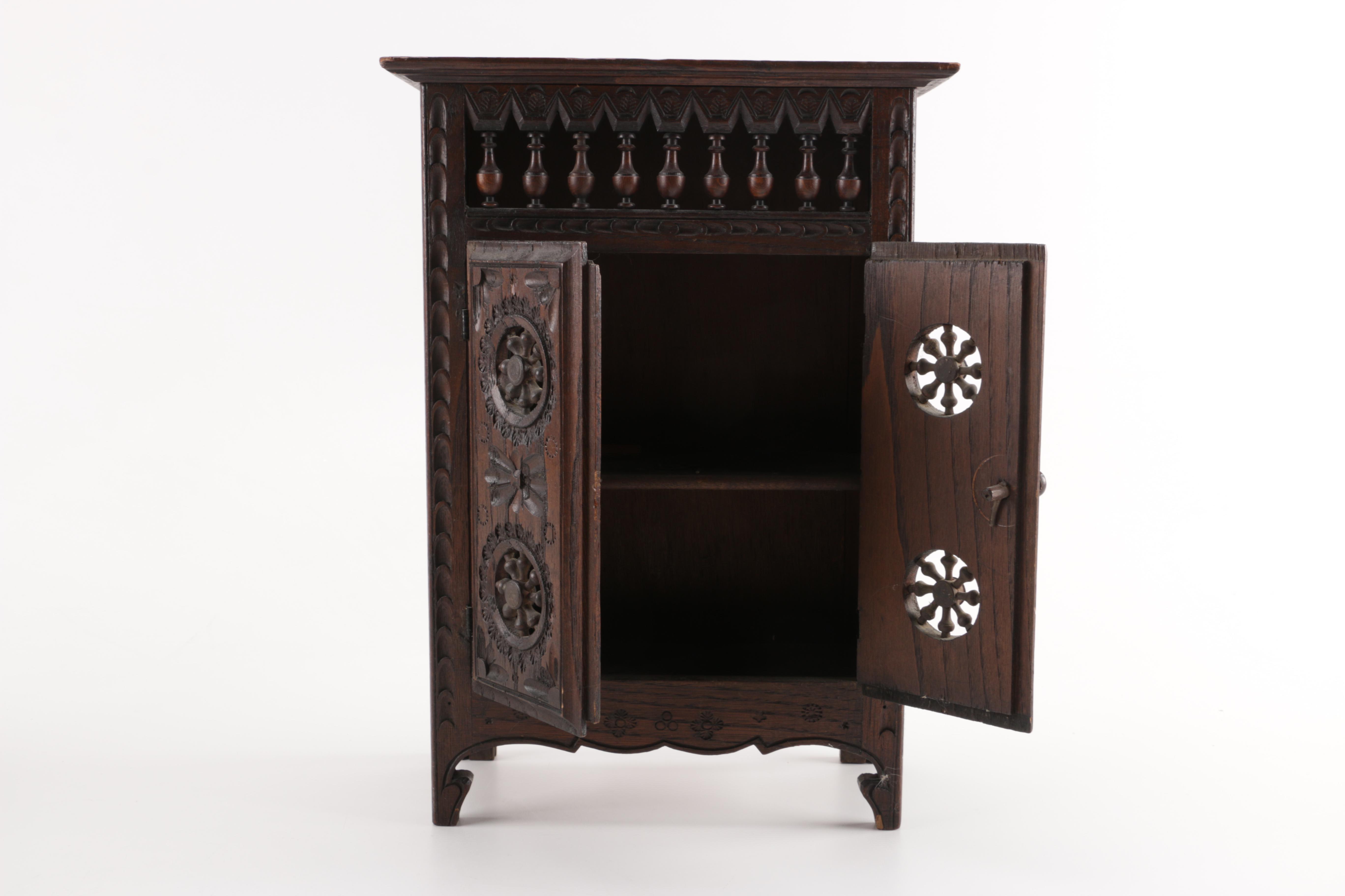 Vintage Mirror, Jewelry Box, and Display Case