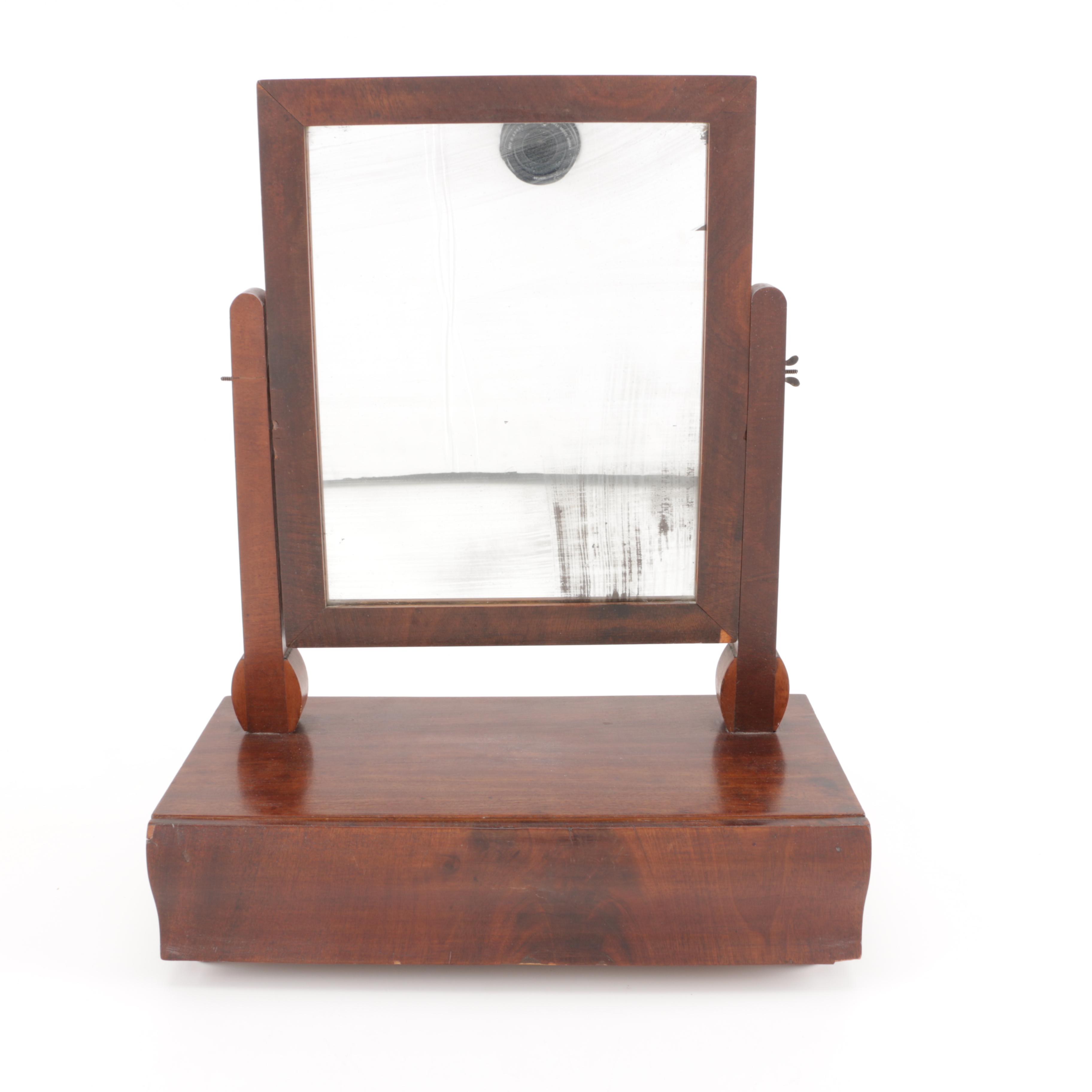 Vintage Mirror, Jewelry Box, and Display Case