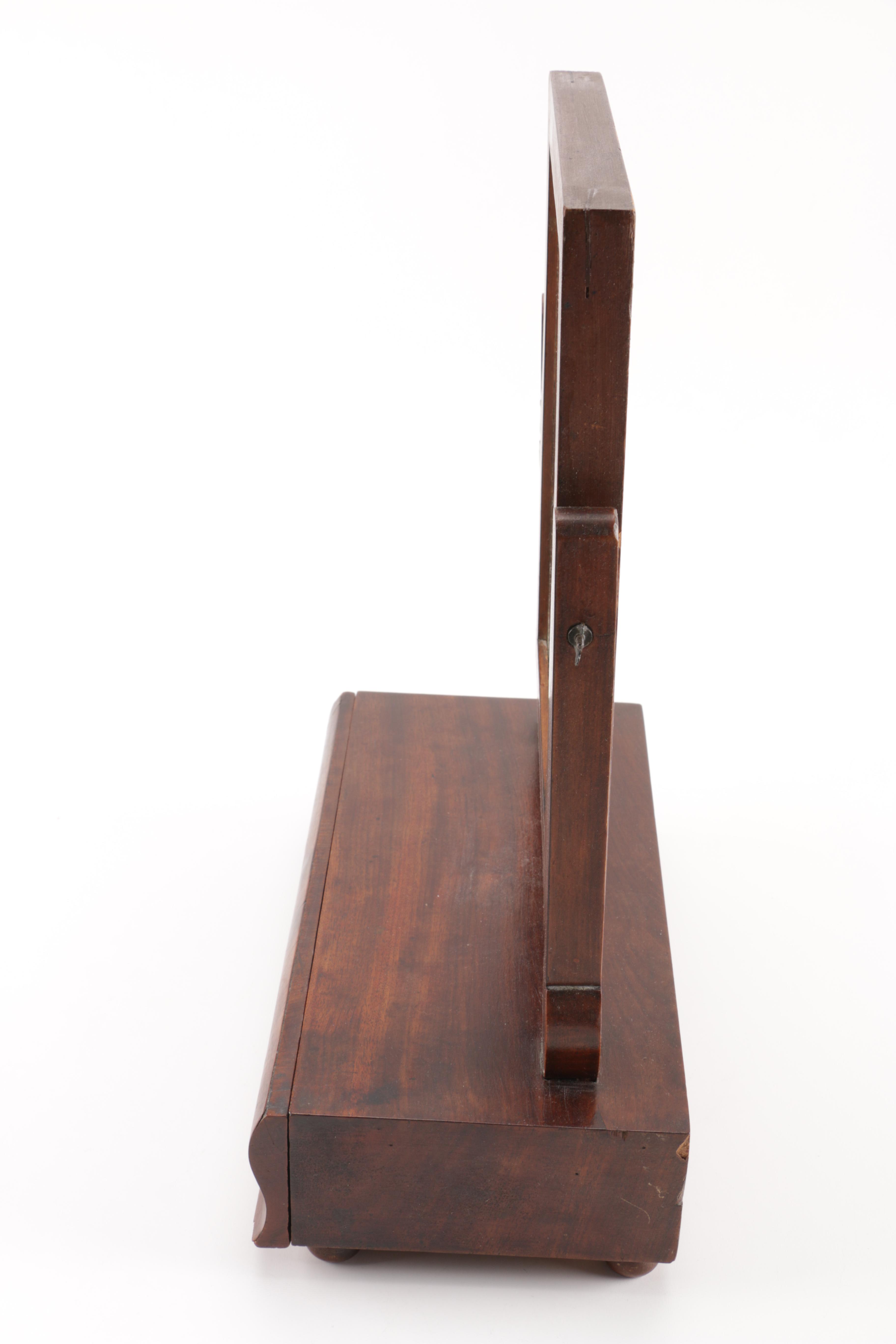 Vintage Mirror, Jewelry Box, and Display Case