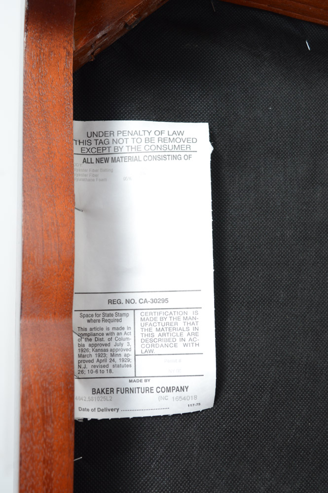 Baker Furniture Chippendale Dining Chair Set