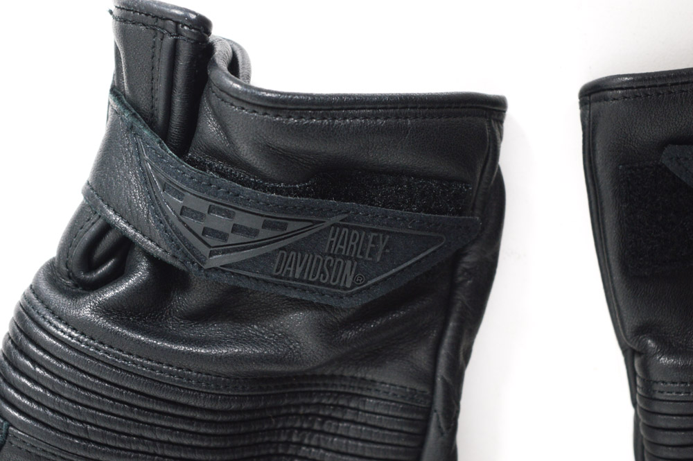 Harley-Davidson Leather Jacket, Chaps, Gloves and Skull Cap