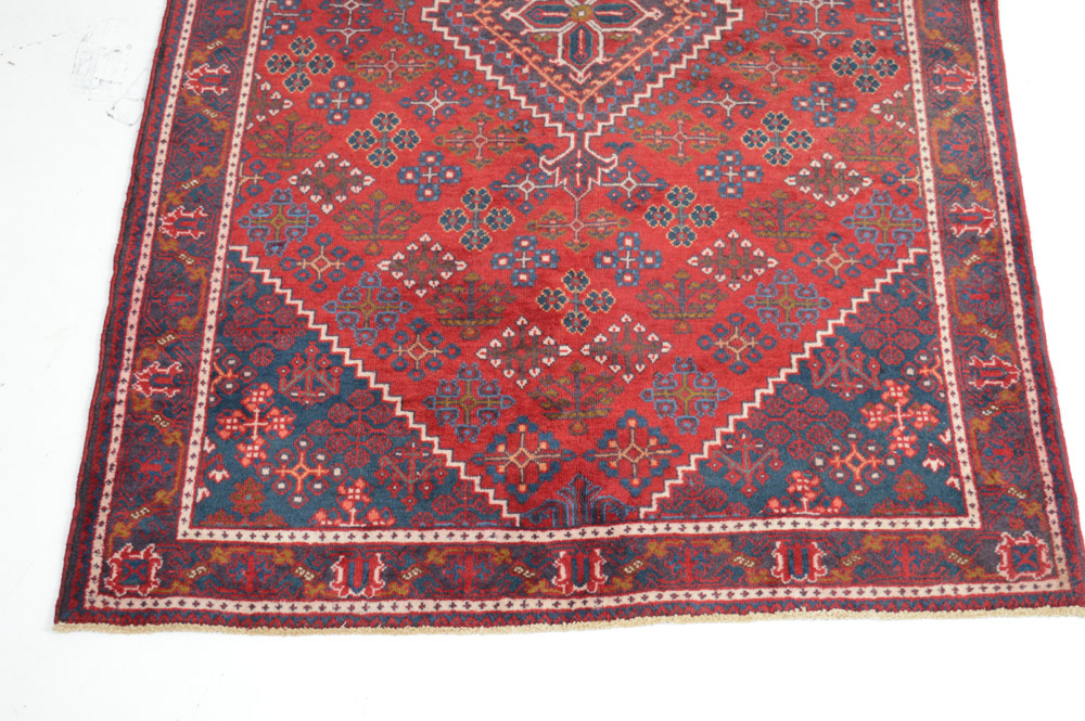 Vintage Hand Knotted Persian Josheghan Rug