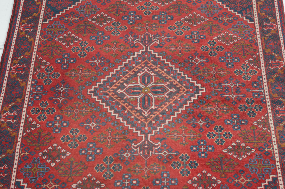 Vintage Hand Knotted Persian Josheghan Rug