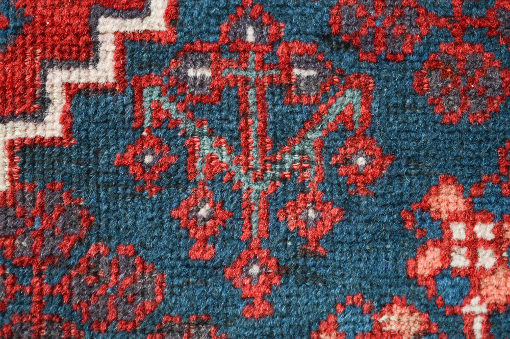 Vintage Hand Knotted Persian Josheghan Rug