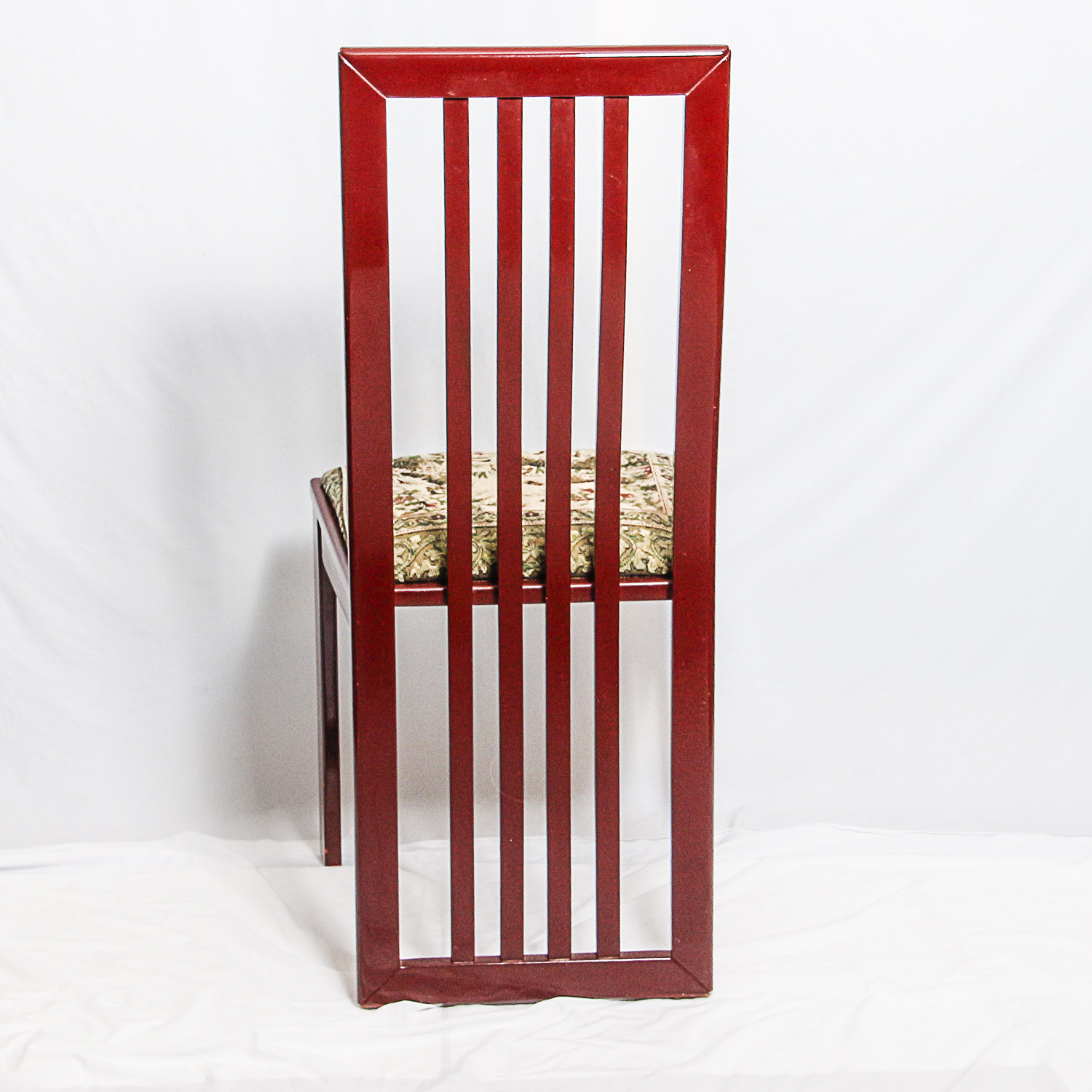 Wooden Chair with Upholstered Seat