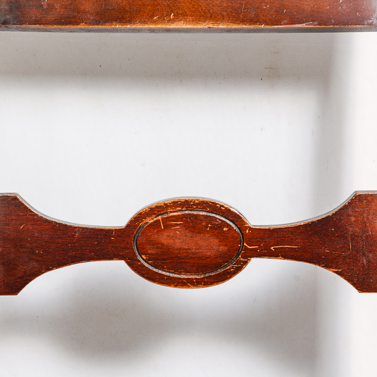 Vintage Wooden Chair with Needlepoint Seat