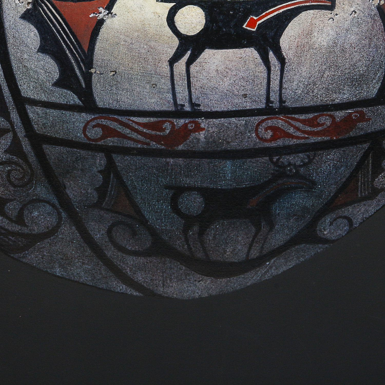 David Herriott Original Oil on Canvas "Zuni Pot Ca. 1890"