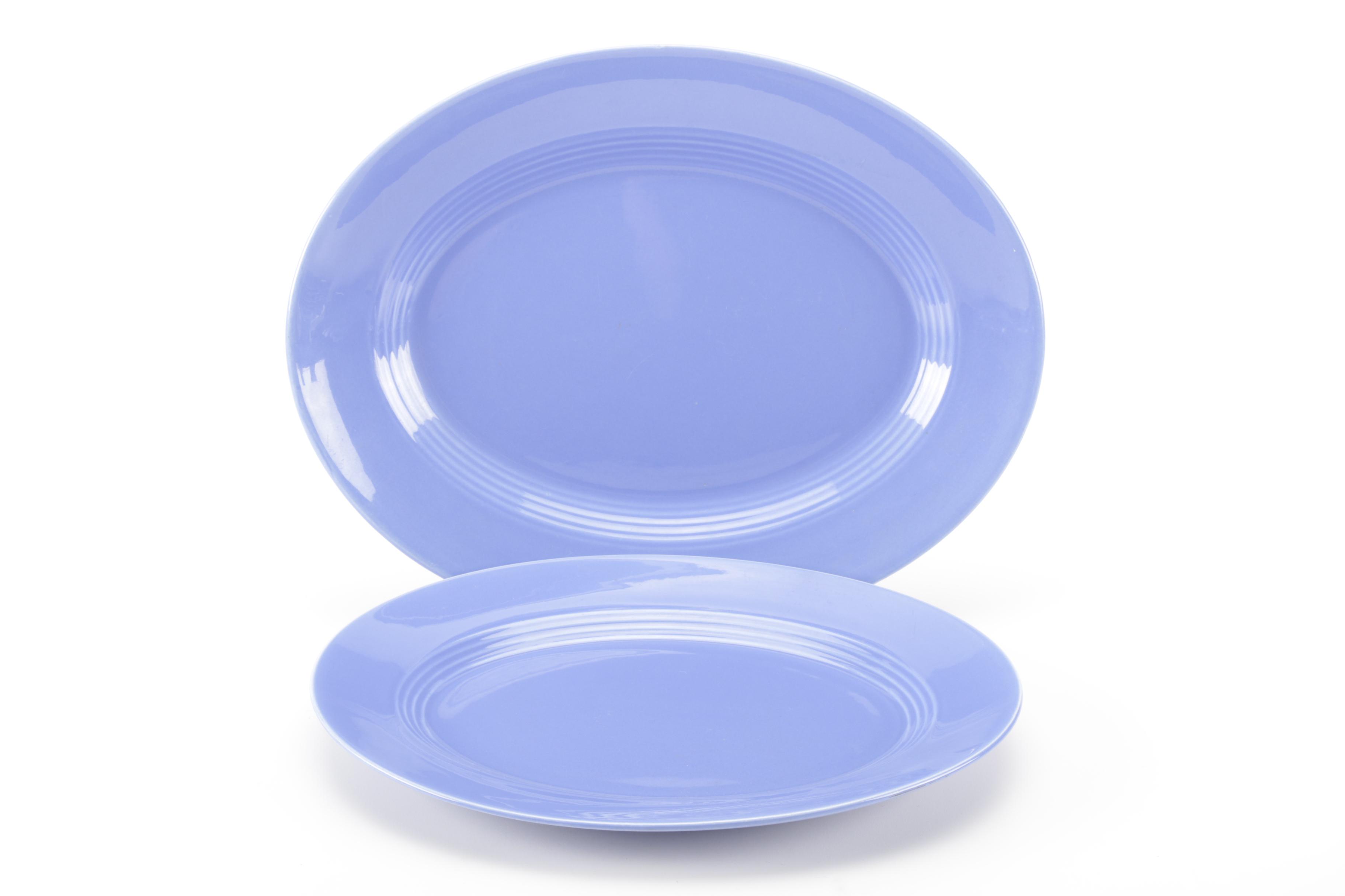 Vintage Harlequin Dinnerware in Blue