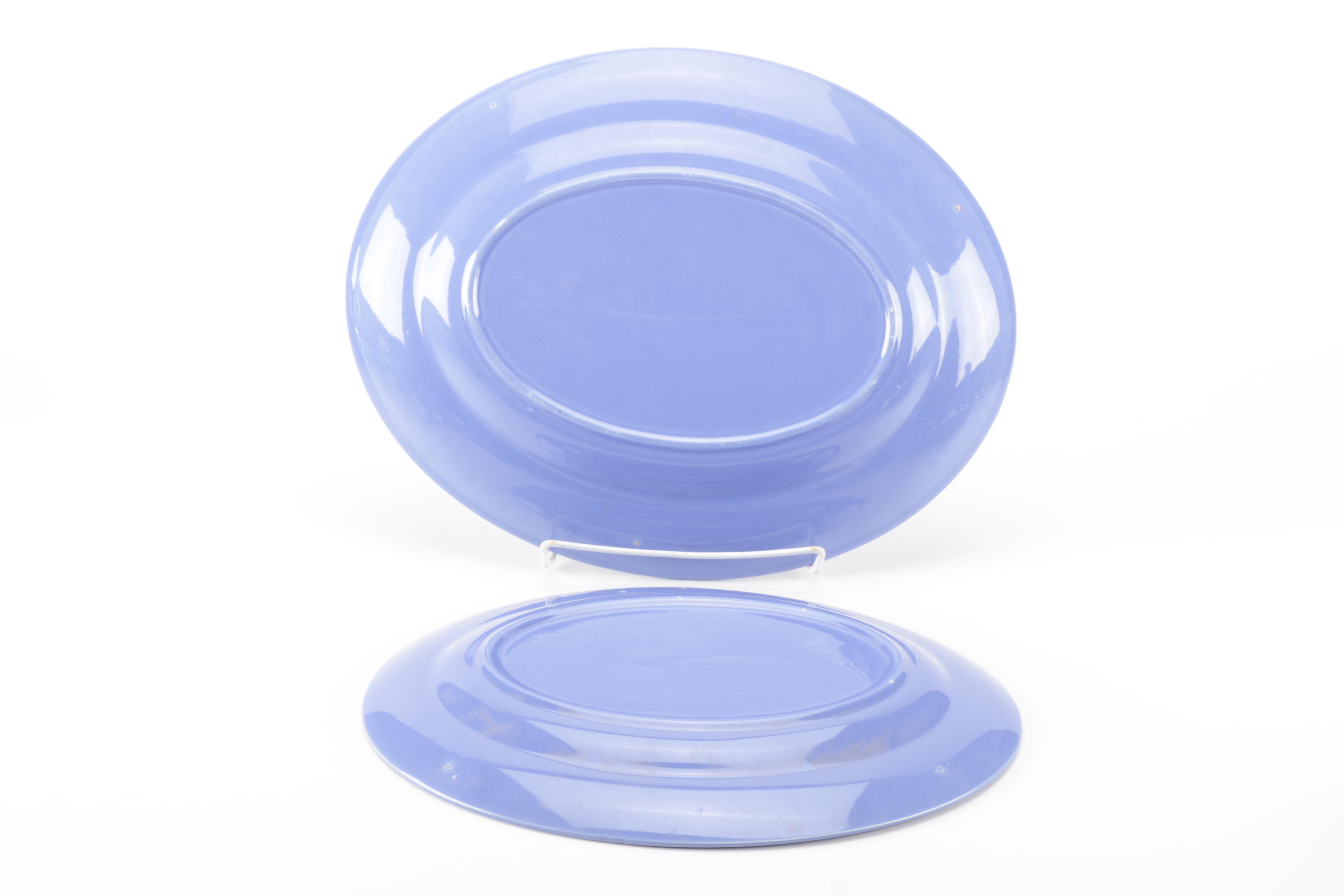 Vintage Harlequin Dinnerware in Blue