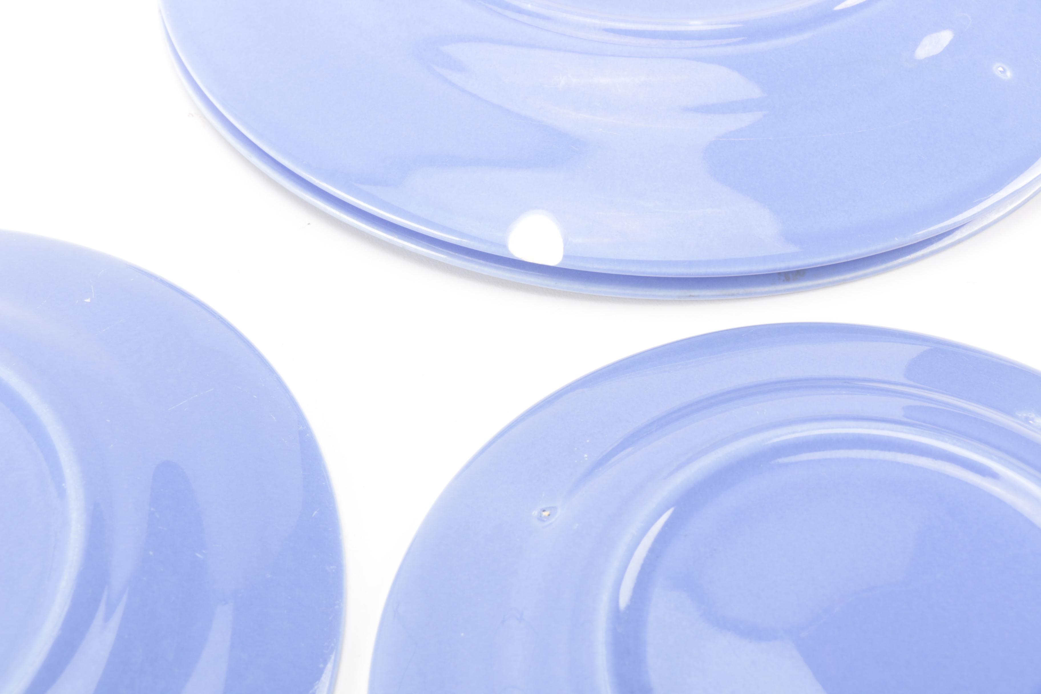 Vintage Harlequin Dinnerware in Blue