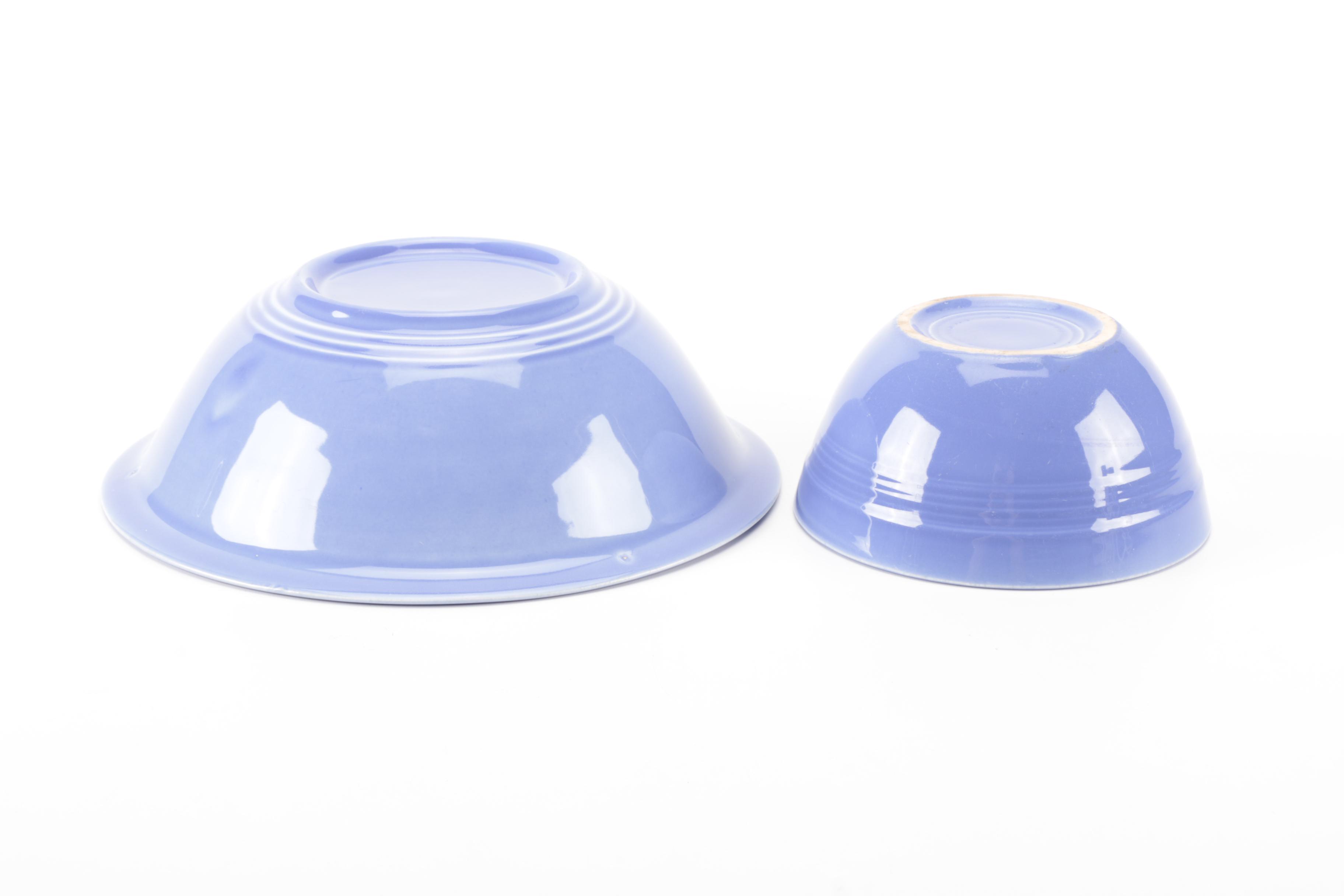 Vintage Harlequin Dinnerware in Blue