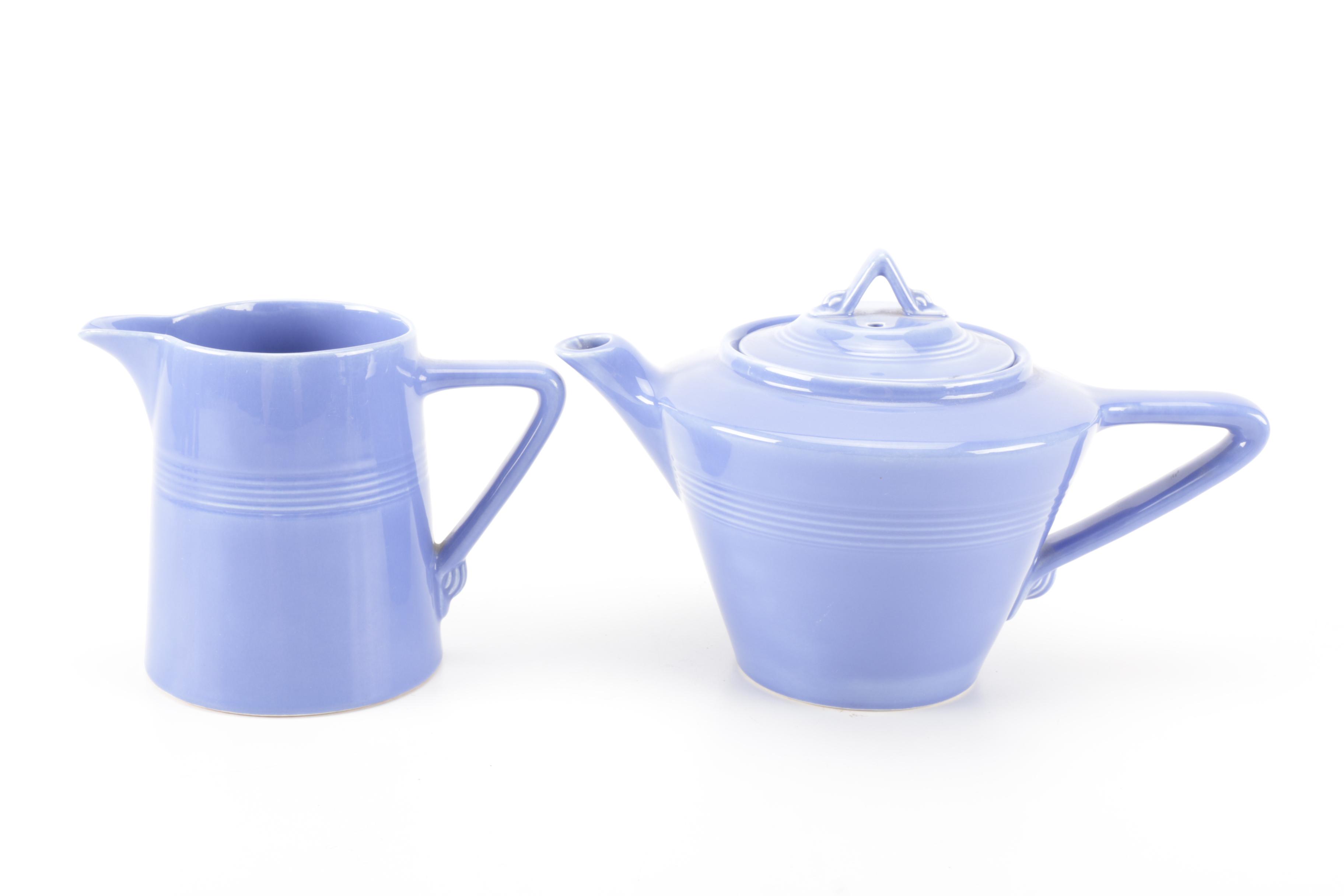 Vintage Harlequin Dinnerware in Blue