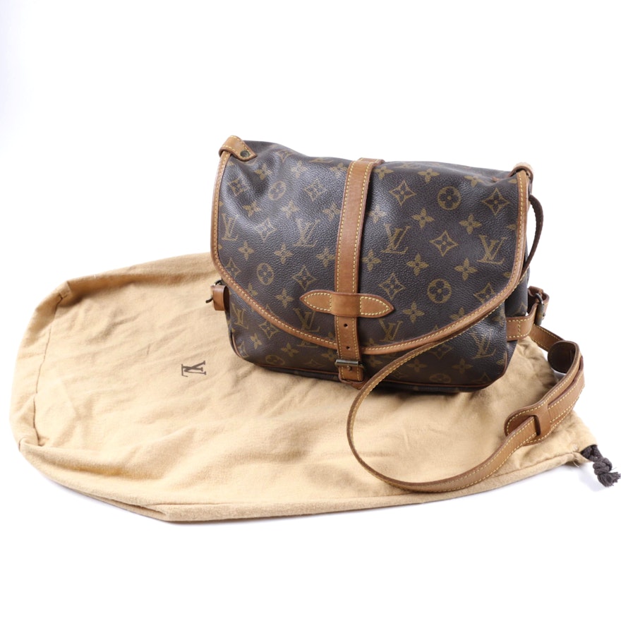 Vintage Louis Vuitton Saumer Handbag