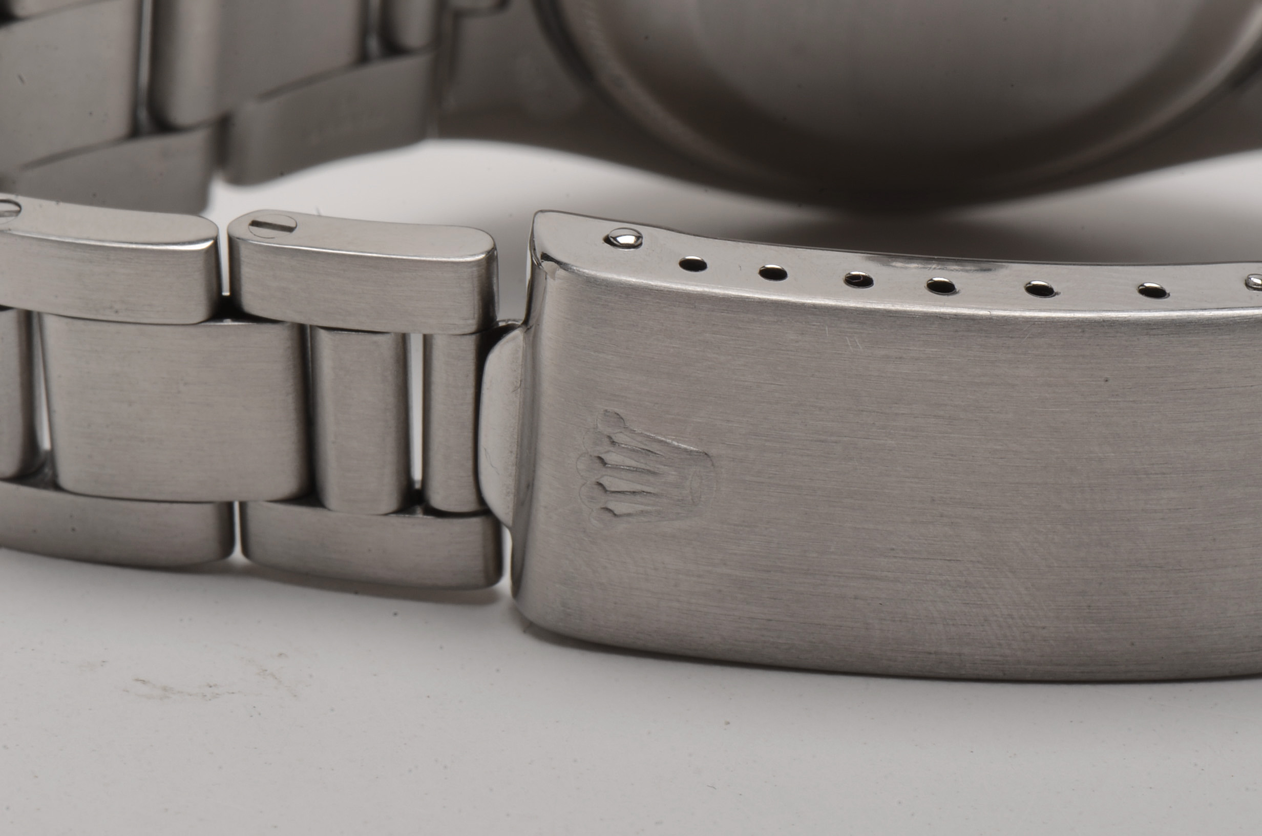 Rolex Date Stainless Steel Blue 34mm Oyster Automatic Watch