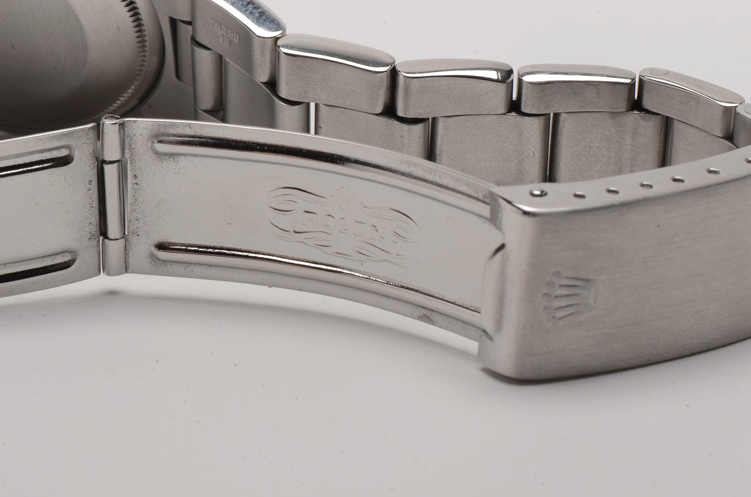 Rolex Date Stainless Steel Blue 34mm Oyster Automatic Watch