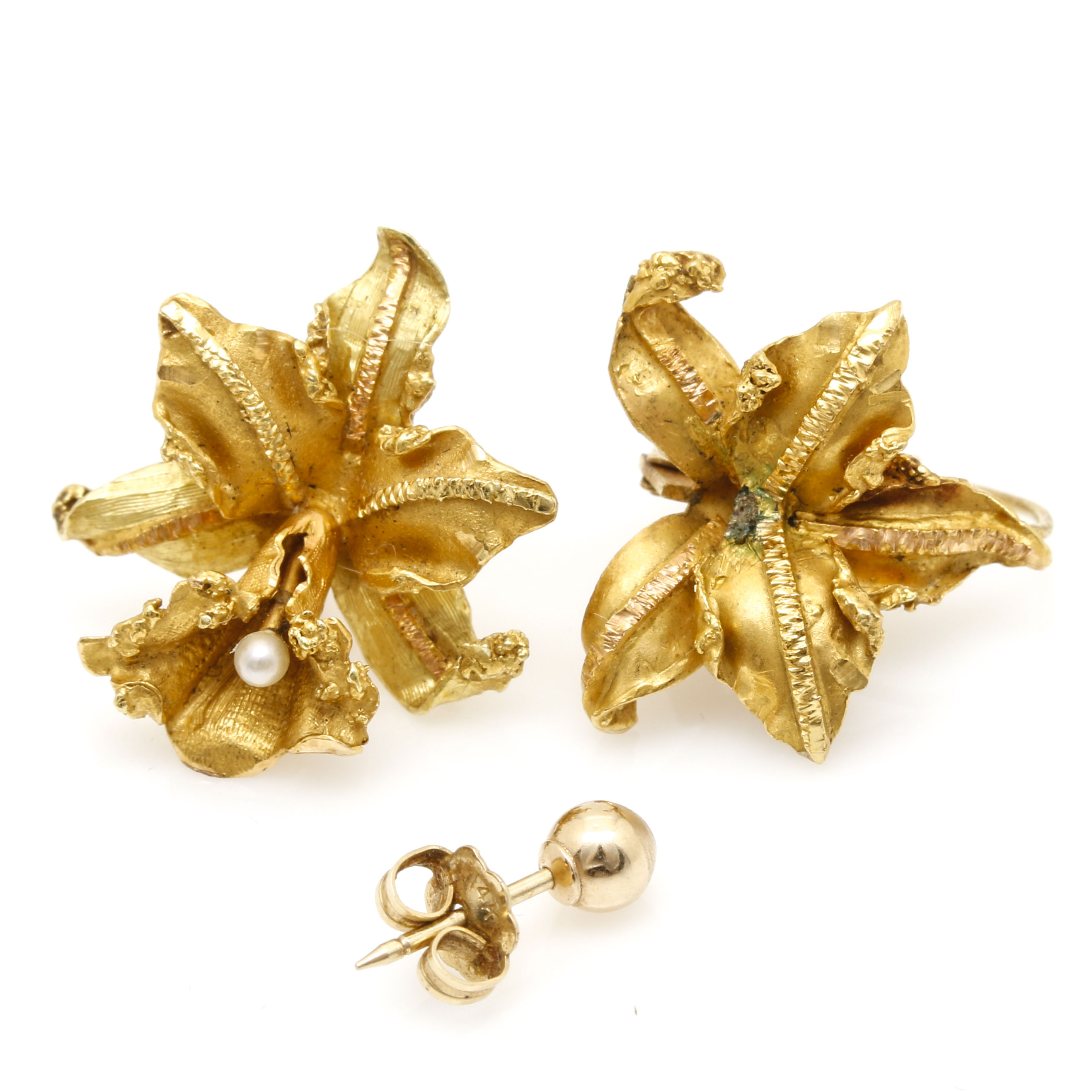 14K Yellow Gold Scrap Lot