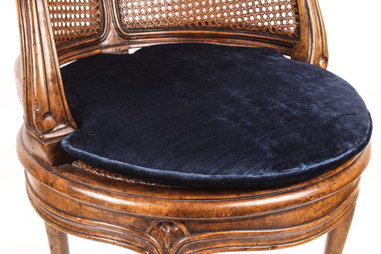 Vintage Cane Club Chair