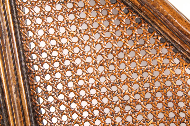 Vintage Cane Club Chair