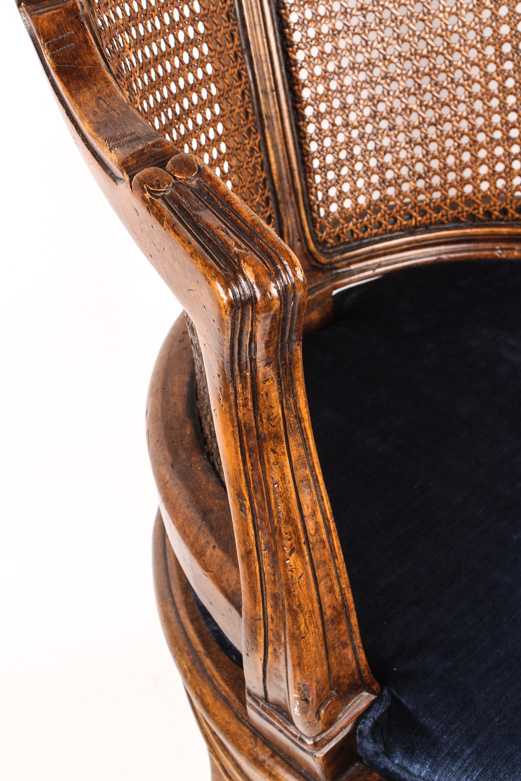 Vintage Cane Club Chair