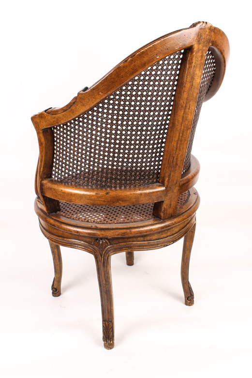 Vintage Cane Club Chair