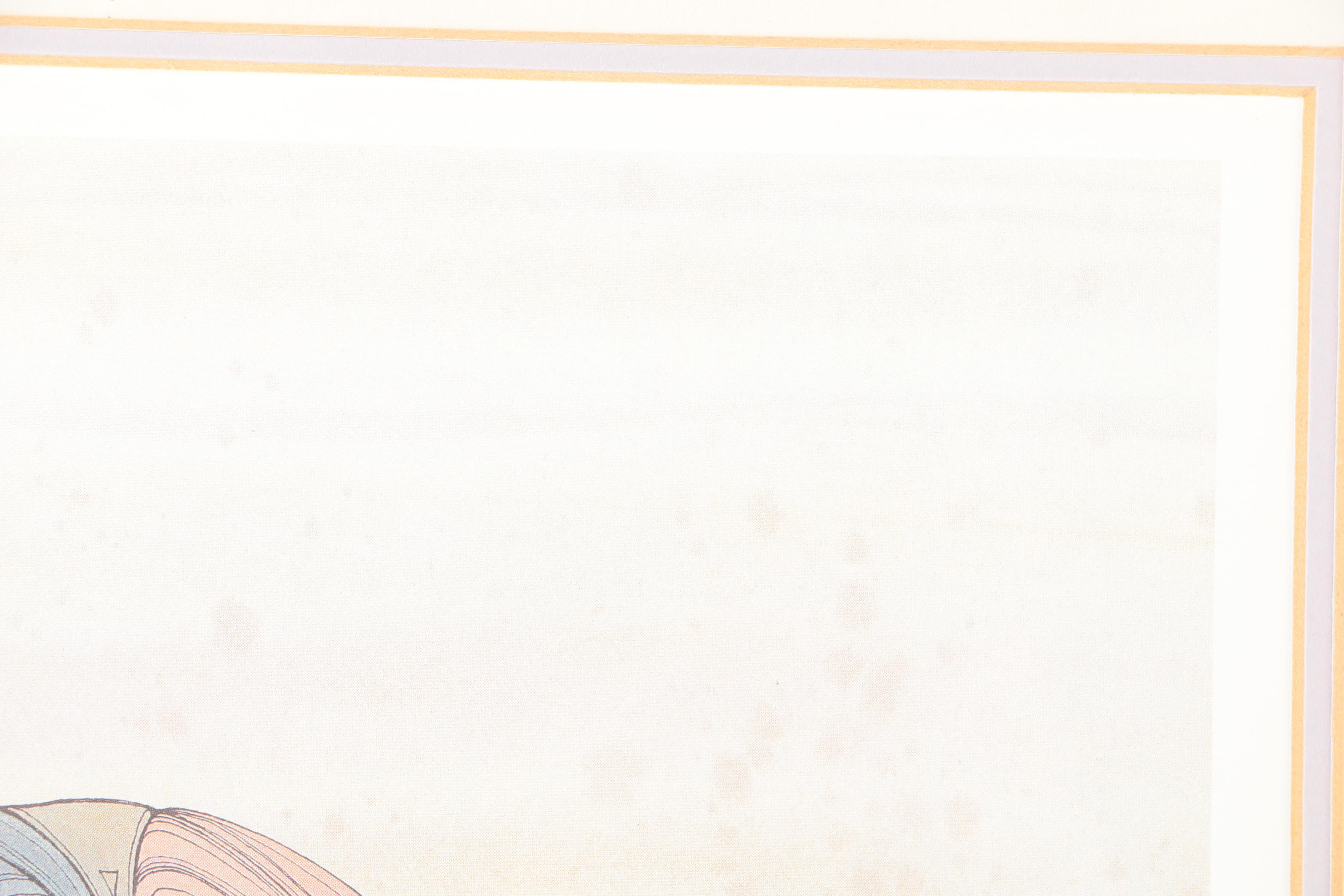 Offset Lithographs After Ioyan Mani "A Mother's Love" and "Night's Protection"