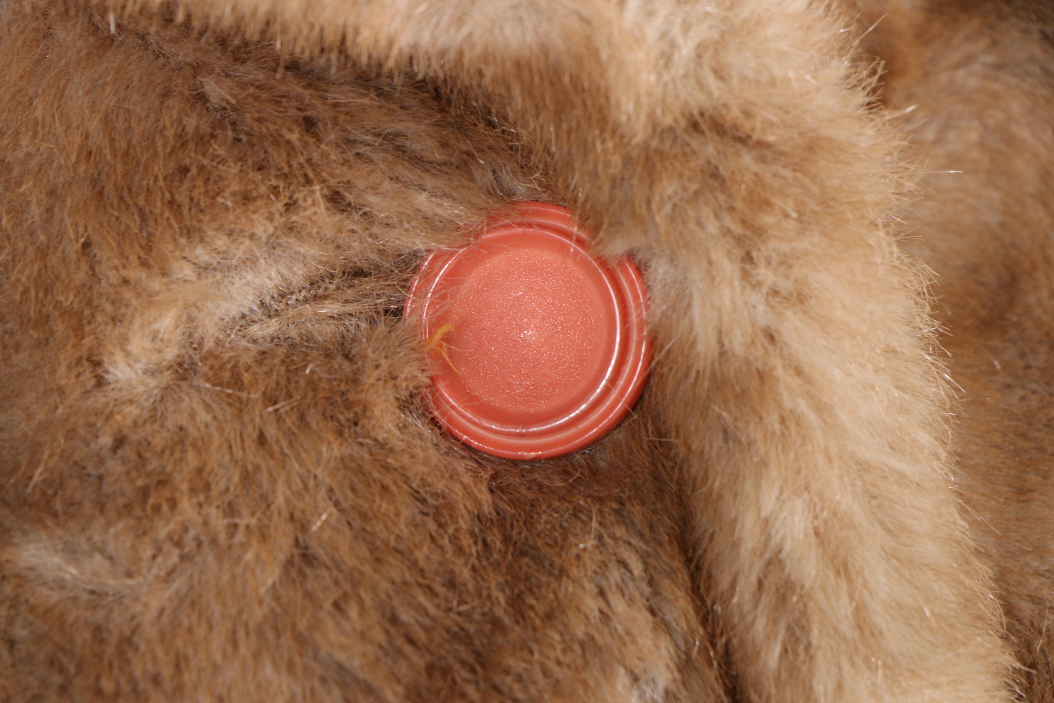 Faux Fur Coat by Tissavel France