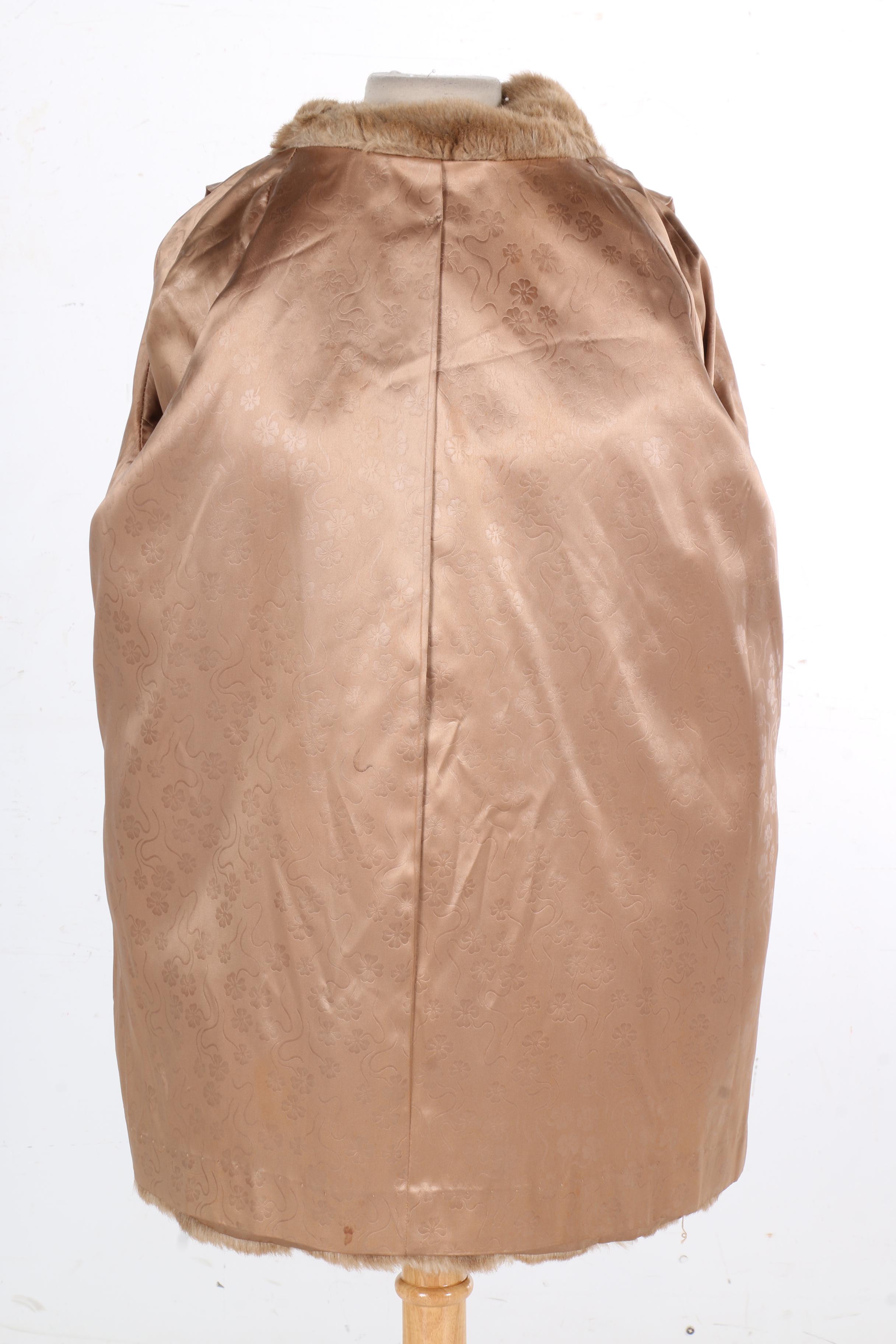 Faux Fur Coat by Tissavel France